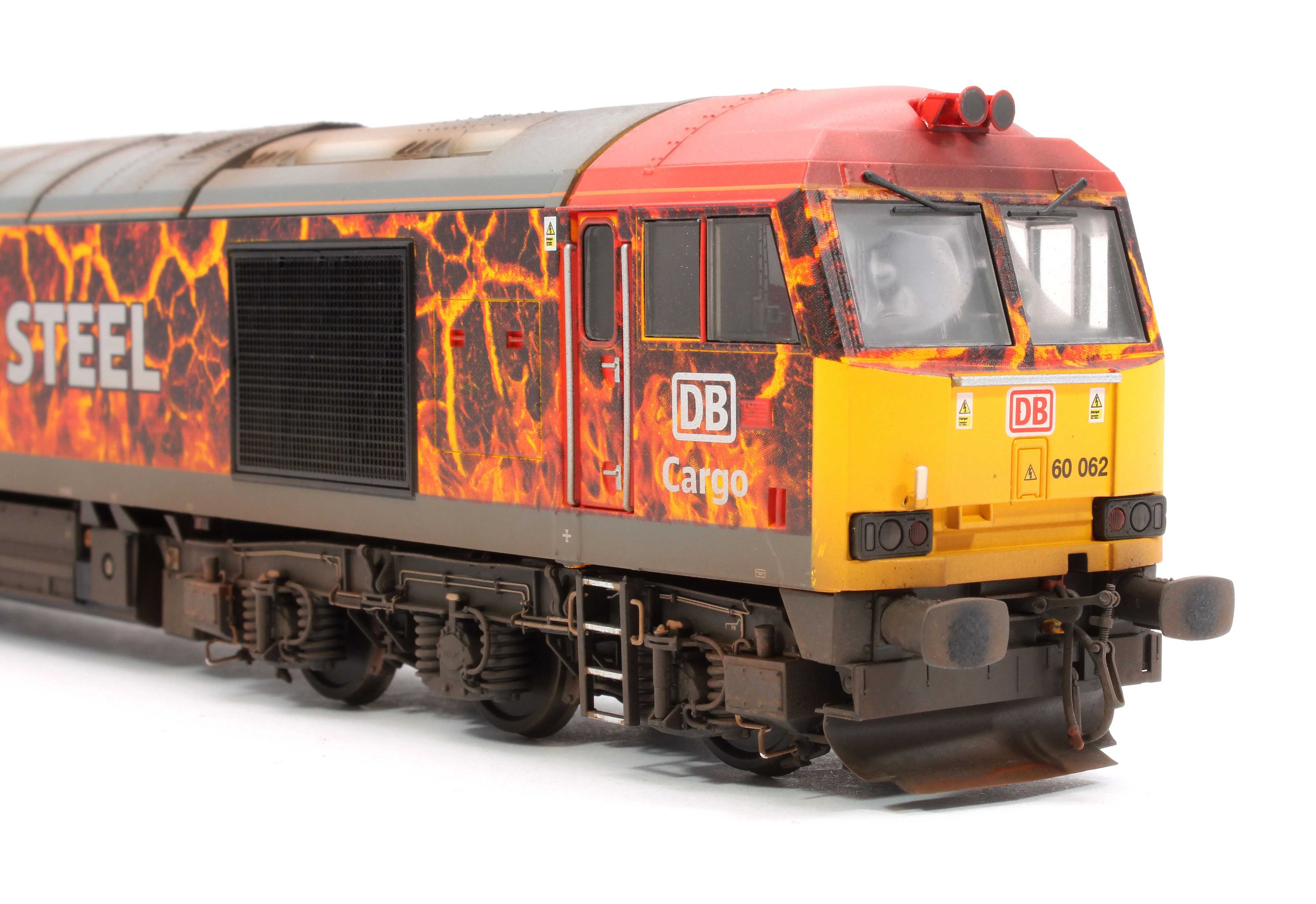 CM-60062-DBCS SFW Highly Detailed Premium Weathered Class 60 062 DB Cargo UK “Steel on Steel - Sonia” Diesel Electric Locomotive - DCC Sound - Image 10