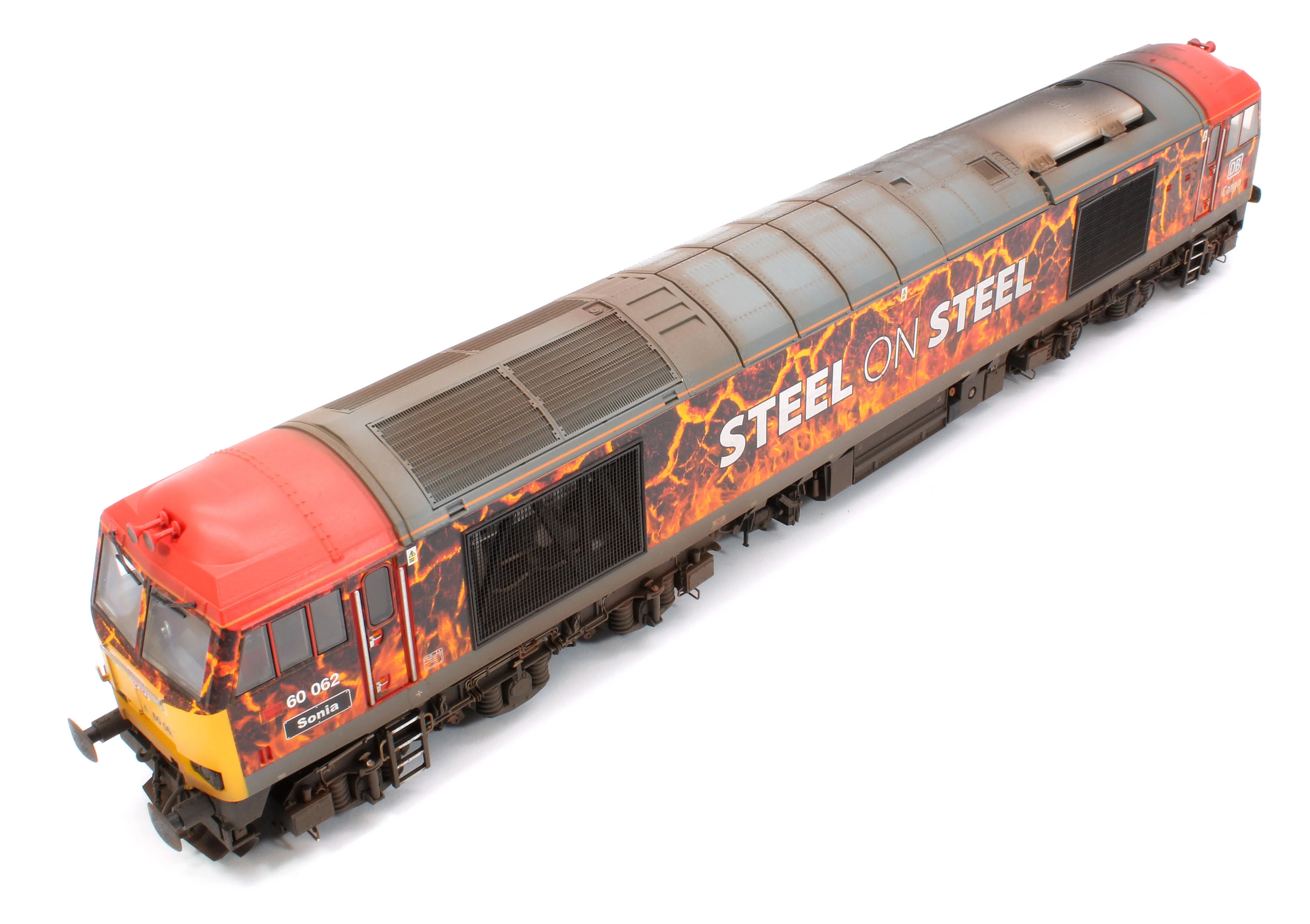 CM-60062-DBCS SFW Highly Detailed Premium Weathered Class 60 062 DB Cargo UK “Steel on Steel - Sonia” Diesel Electric Locomotive - DCC Sound - Image 11