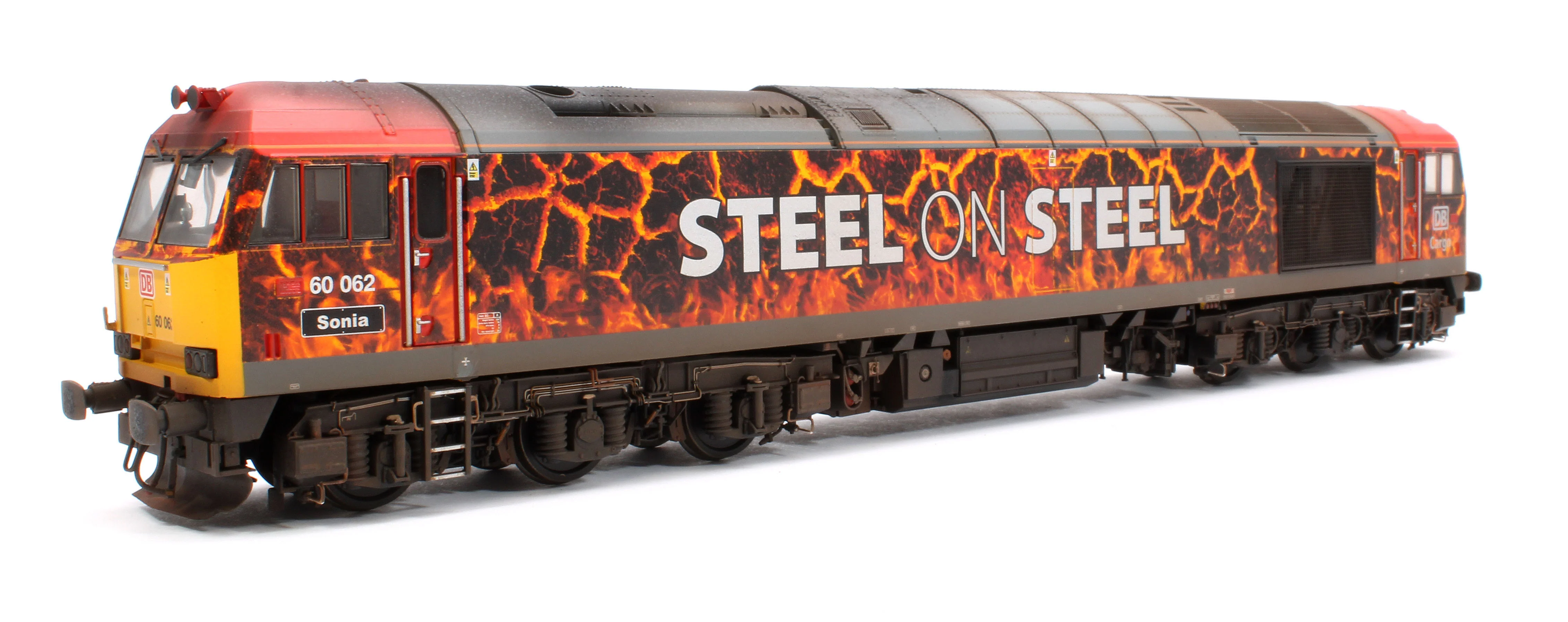 CM-60062-DBCS SFW Highly Detailed Premium Weathered Class 60 062 DB Cargo UK “Steel on Steel - Sonia” Diesel Electric Locomotive - DCC Sound - Image 3