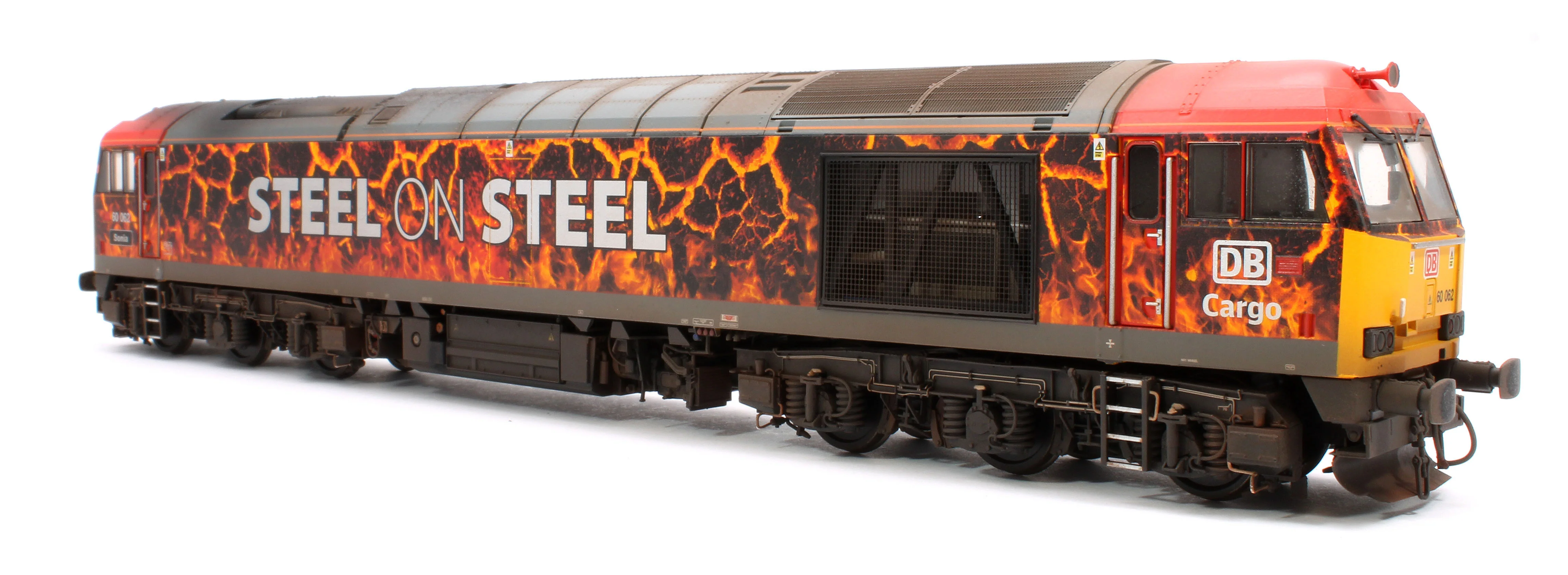 CM-60062-DBCS SFW Highly Detailed Premium Weathered Class 60 062 DB Cargo UK “Steel on Steel - Sonia” Diesel Electric Locomotive - DCC Sound - Image 4