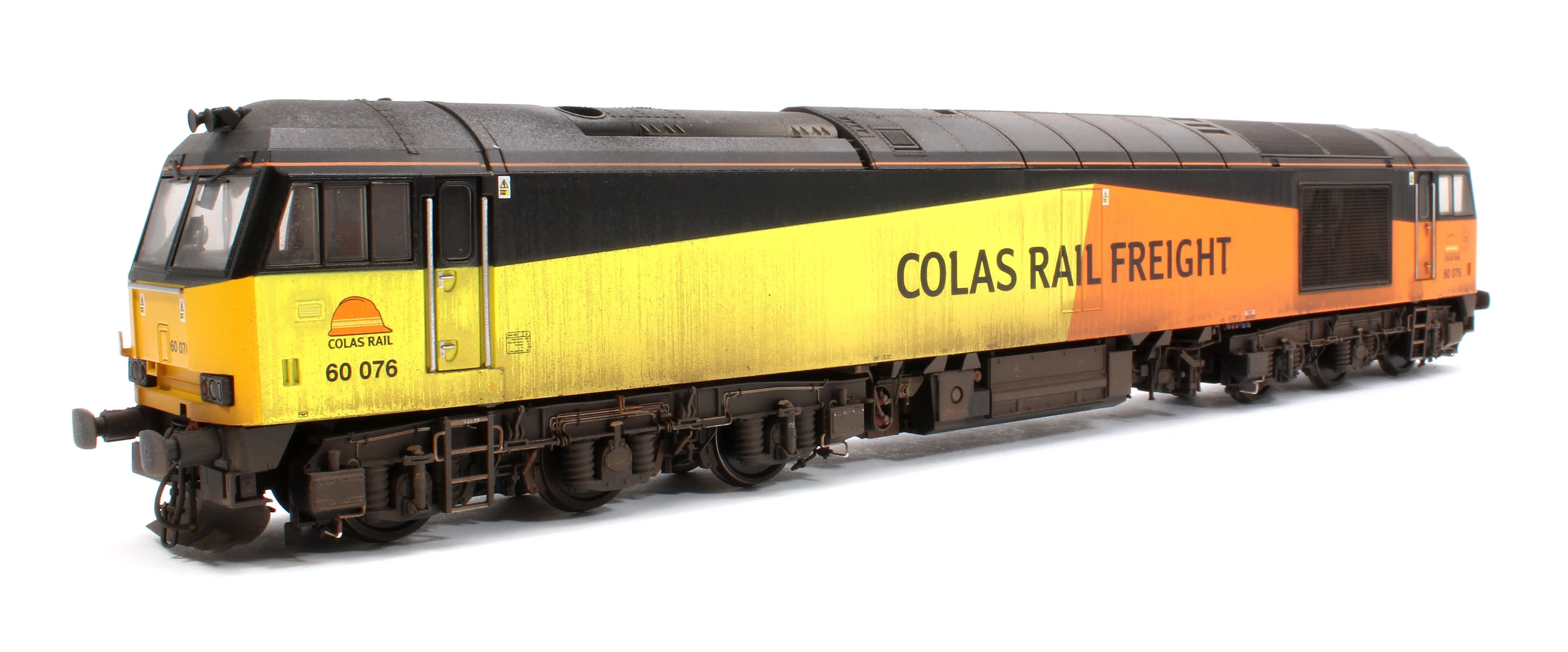 CM-60076-COLAS-SOUNDW Highly Detailed Premium Weathered Class 60 076 Colas Railfreight Diesel Electric Locomotive - DCC Sound - Image 3