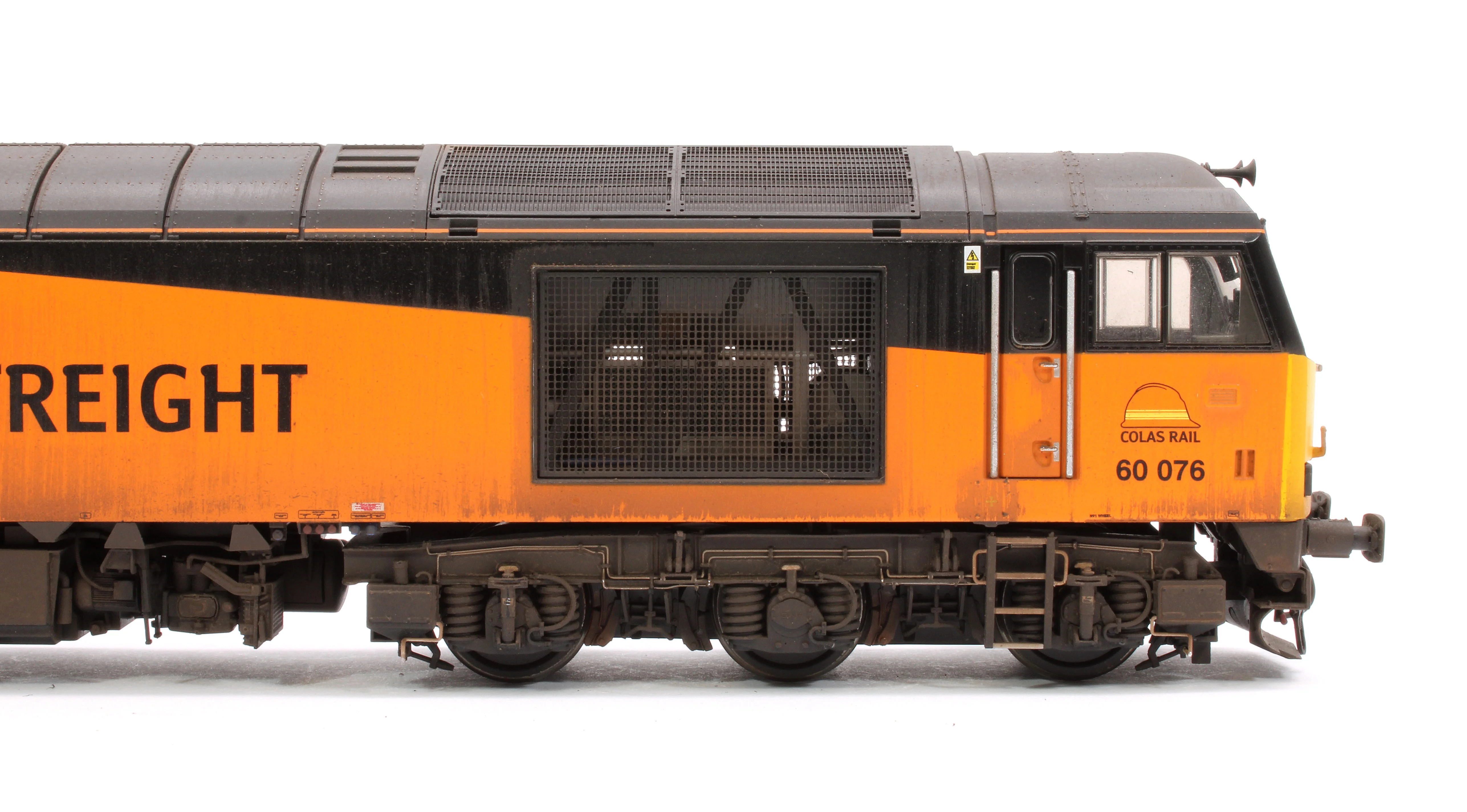 CM-60076-COLAS-SOUNDW Highly Detailed Premium Weathered Class 60 076 Colas Railfreight Diesel Electric Locomotive - DCC Sound - Image 7