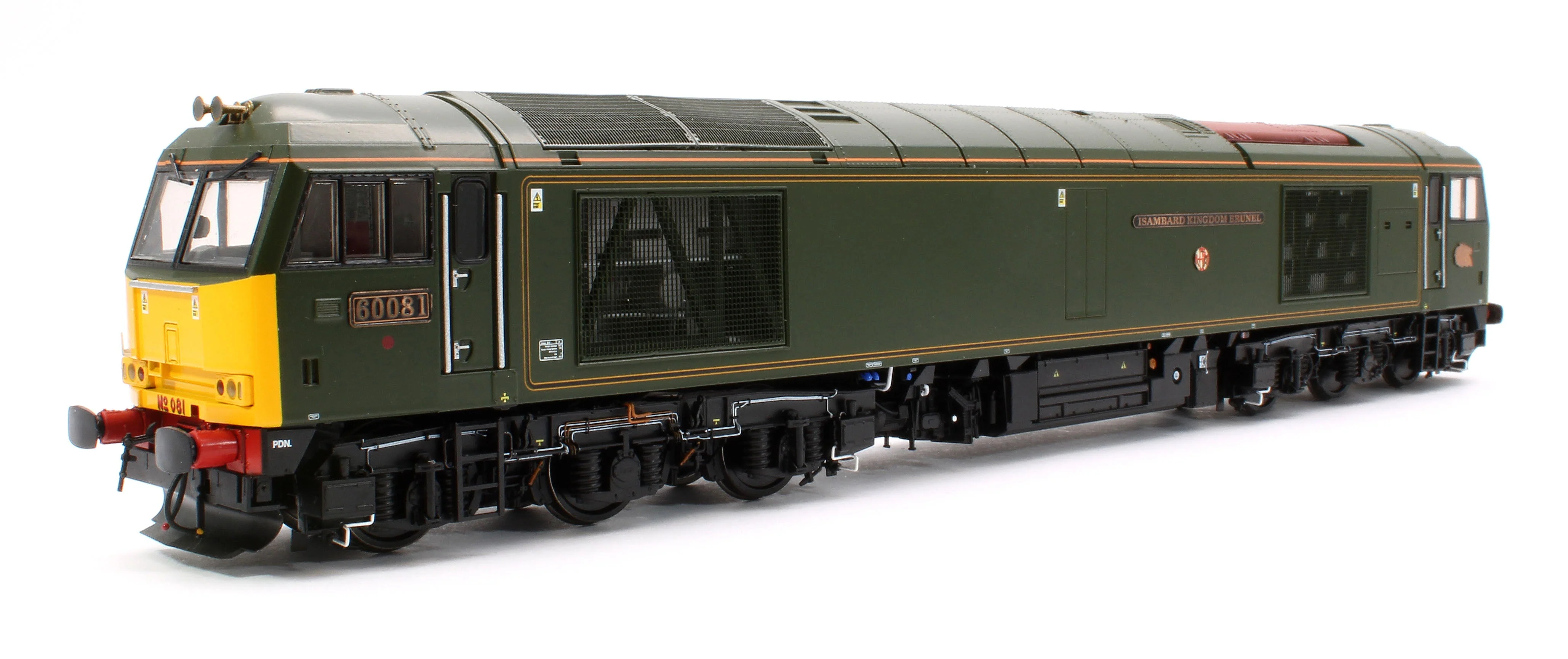 Pre-Owned CM-60081-GWR Class 60 081 “Isambard Kingdom Brunel” GWR Green Diesel Electric Locomotive - Image 2