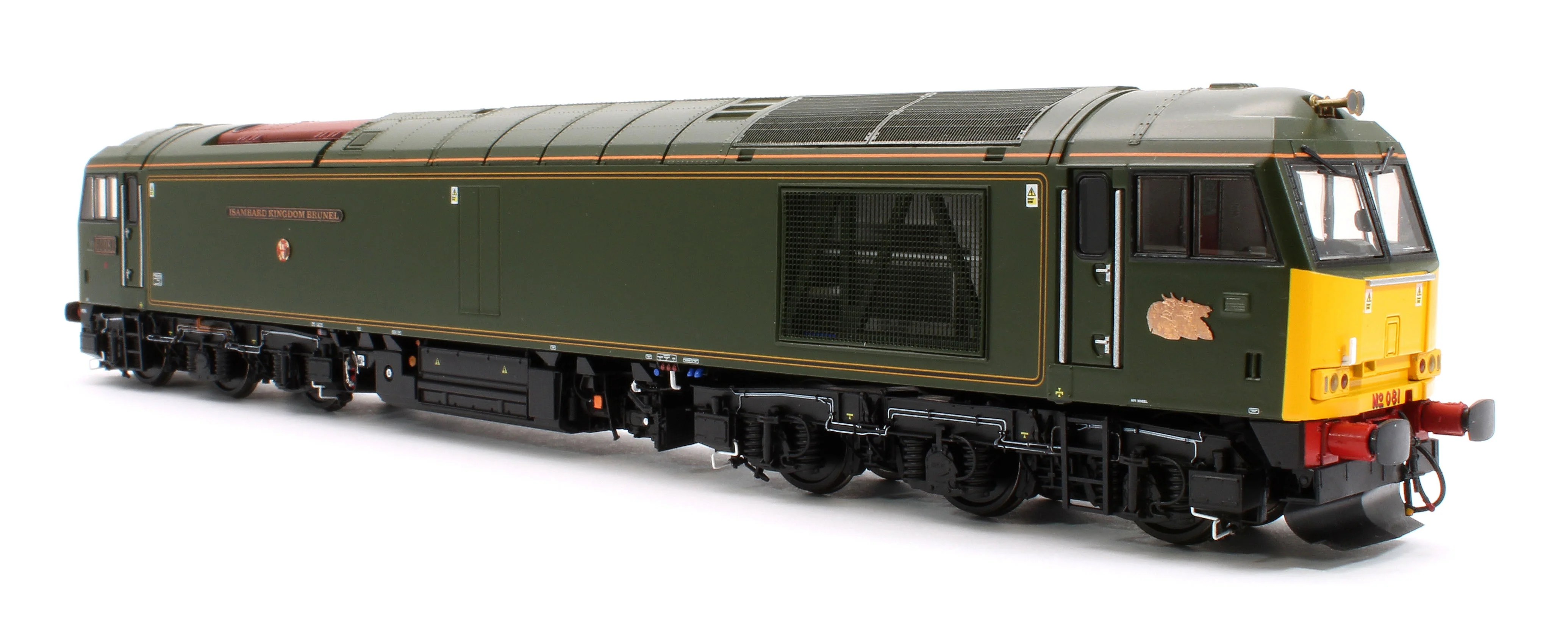 Pre-Owned CM-60081-GWR Class 60 081 “Isambard Kingdom Brunel” GWR Green Diesel Electric Locomotive - Image 3