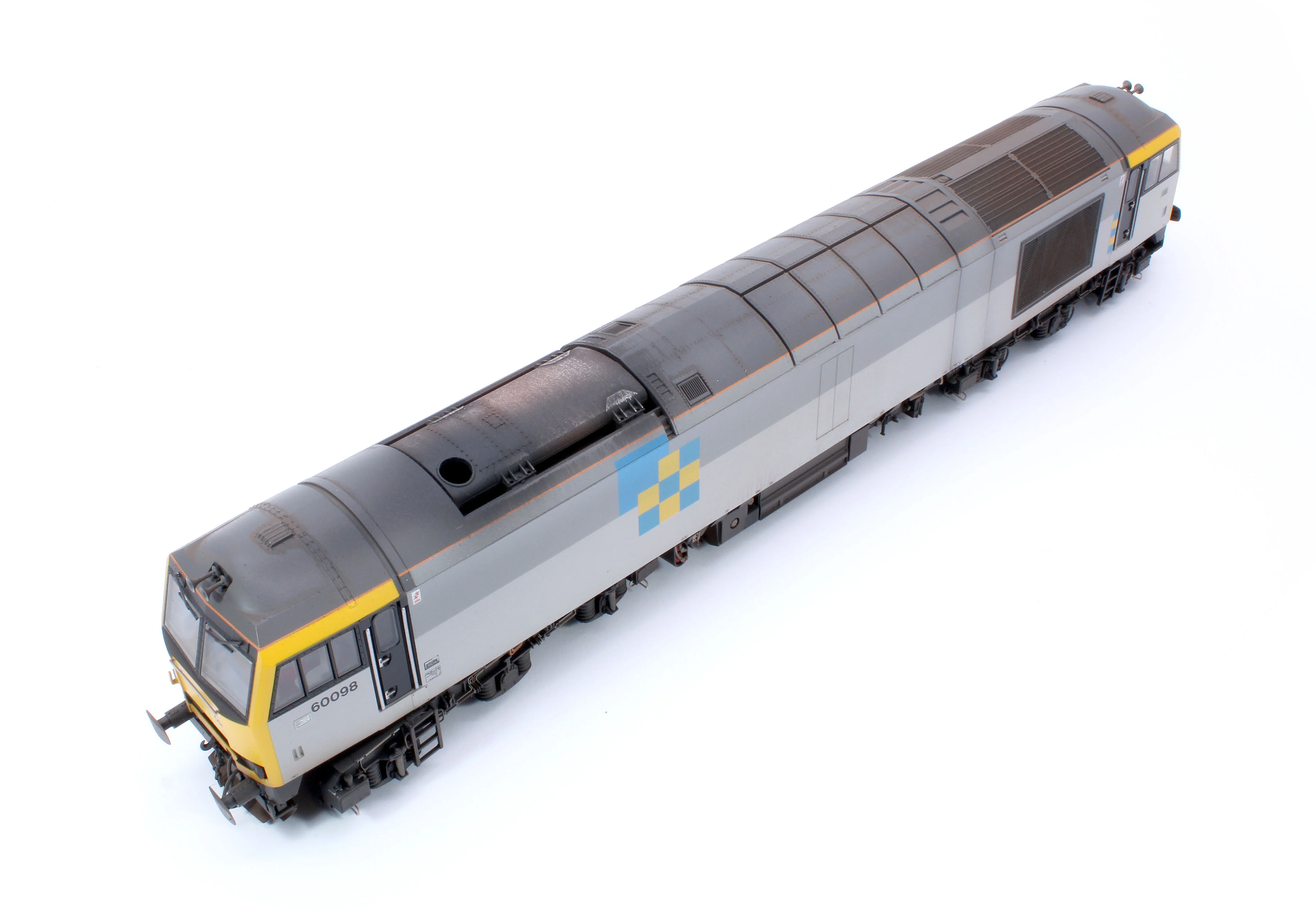 CM-60098-TGCNW Highly Detailed Premium Weathered Class 60 098 “Charles Francis Brush” Construction Sector Diesel Electric Locomotive - Image 12