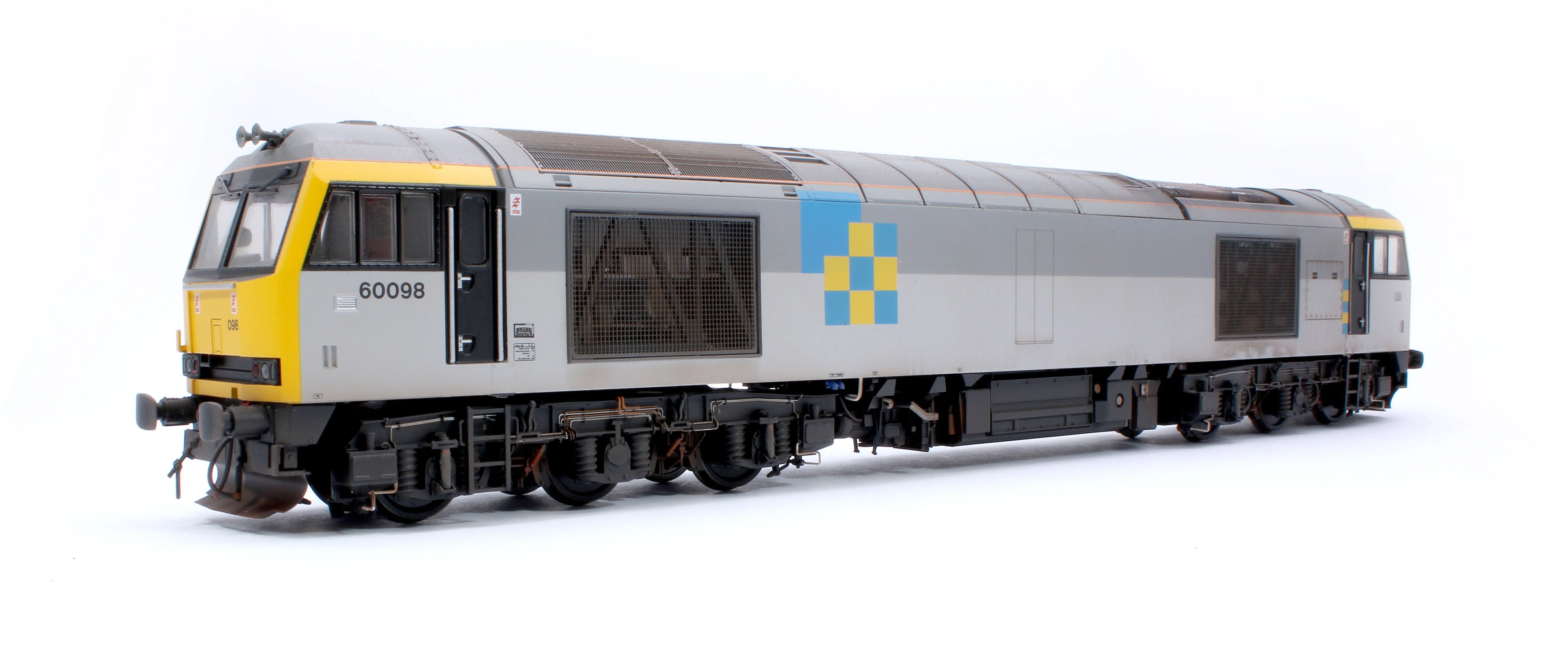 CM-60098-TGCNW Highly Detailed Premium Weathered Class 60 098 “Charles Francis Brush” Construction Sector Diesel Electric Locomotive - Image 2