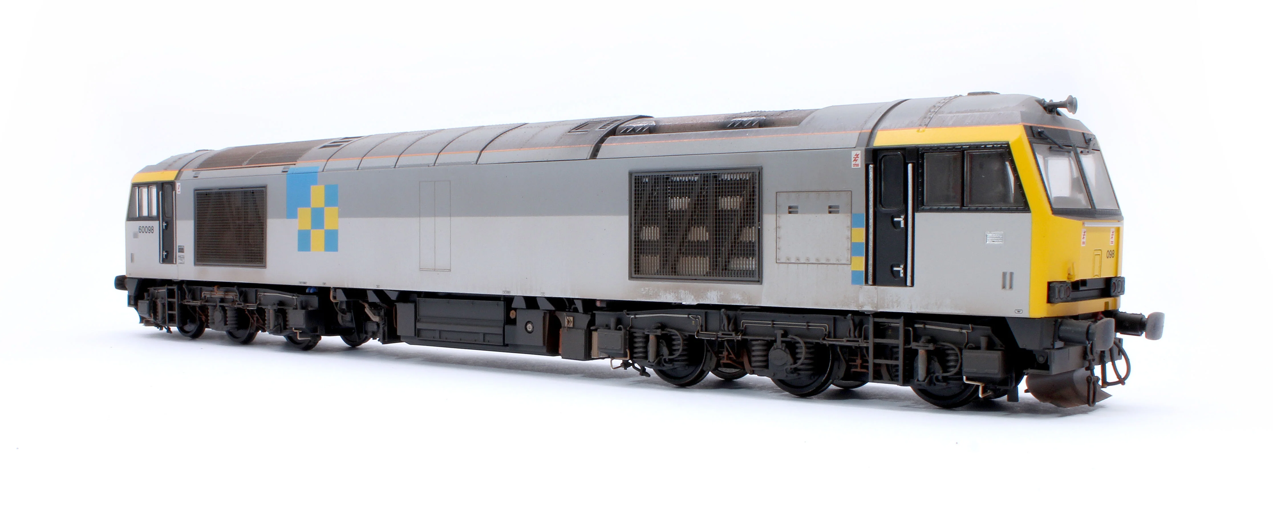 CM-60098-TGCNW Highly Detailed Premium Weathered Class 60 098 “Charles Francis Brush” Construction Sector Diesel Electric Locomotive - Image 3