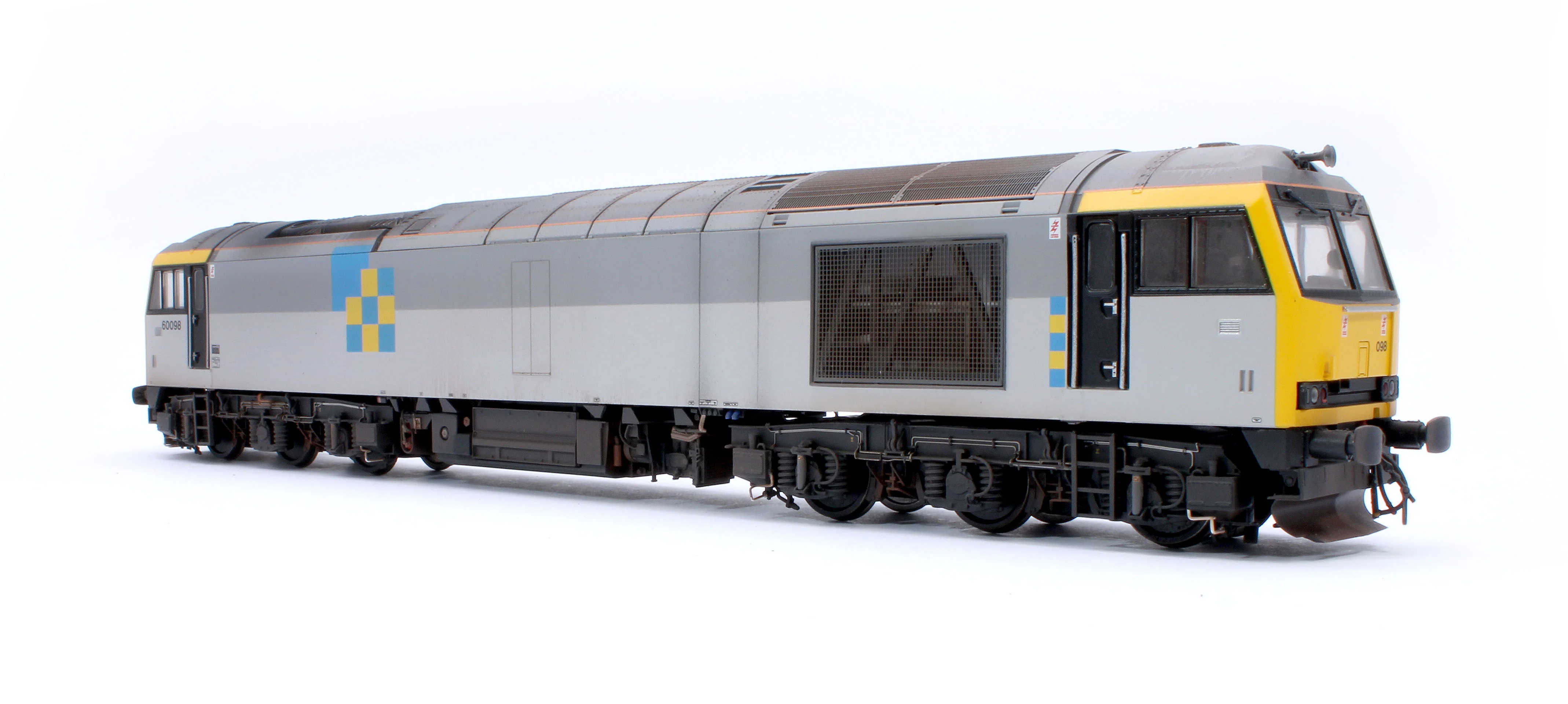 CM-60098-TGCNW Highly Detailed Premium Weathered Class 60 098 “Charles Francis Brush” Construction Sector Diesel Electric Locomotive - Image 5