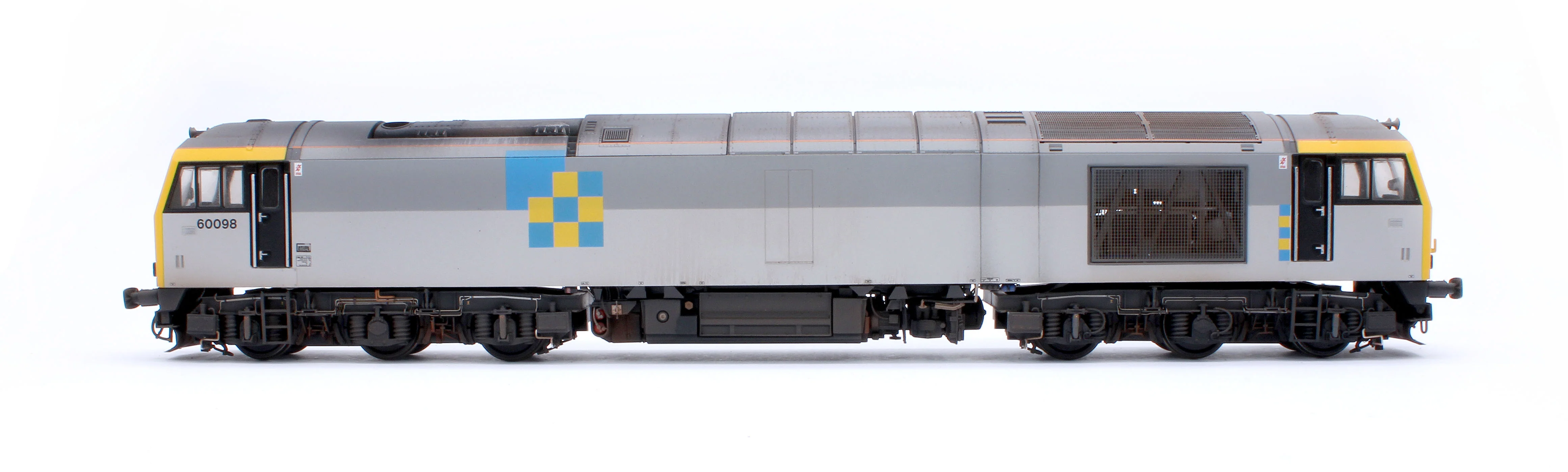 CM-60098-TGCNW Highly Detailed Premium Weathered Class 60 098 “Charles Francis Brush” Construction Sector Diesel Electric Locomotive - Image 6