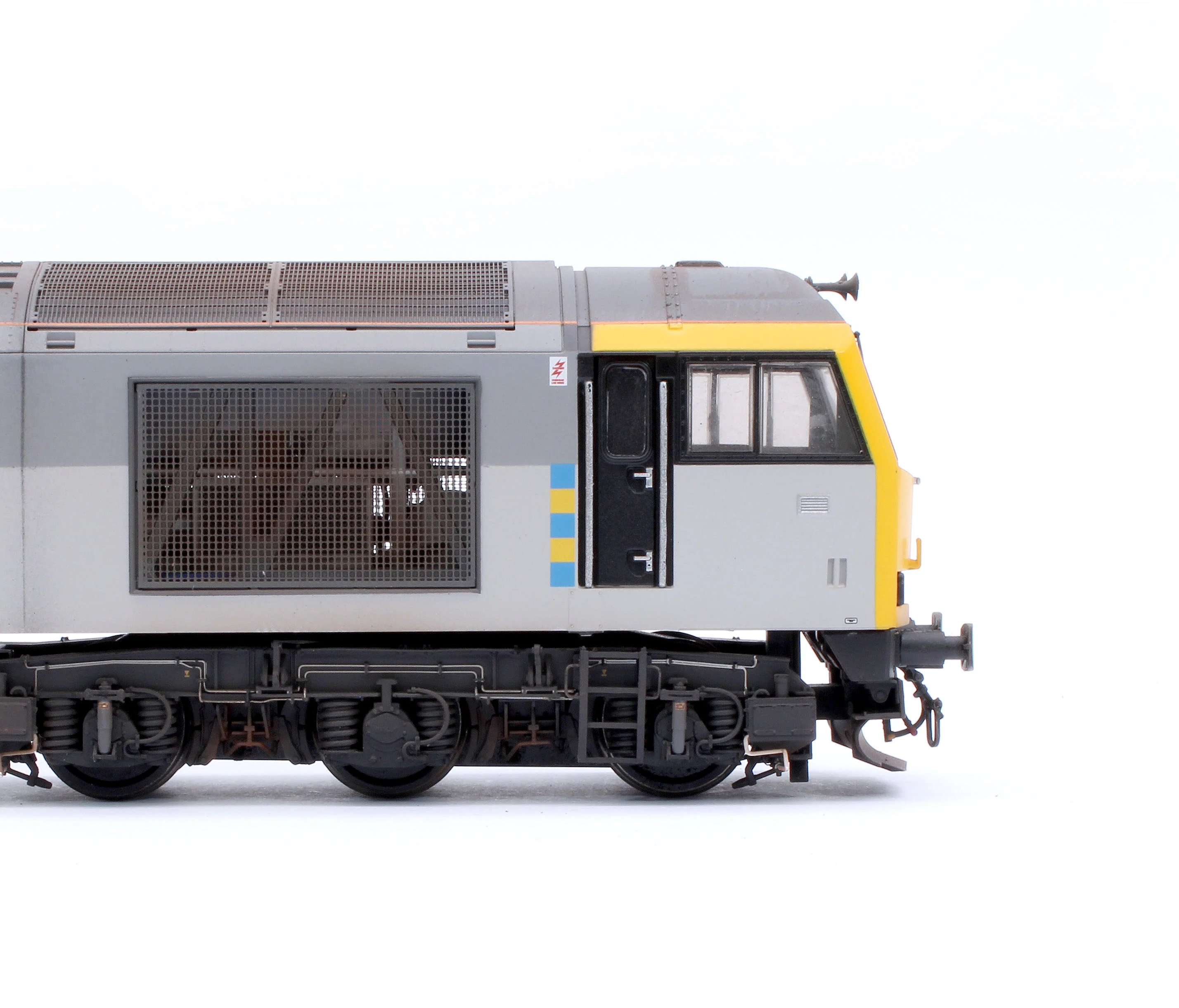 CM-60098-TGCNW Highly Detailed Premium Weathered Class 60 098 “Charles Francis Brush” Construction Sector Diesel Electric Locomotive - Image 9