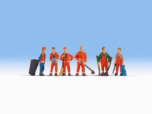 GM3910151 City Cleaners (6) Figure Set