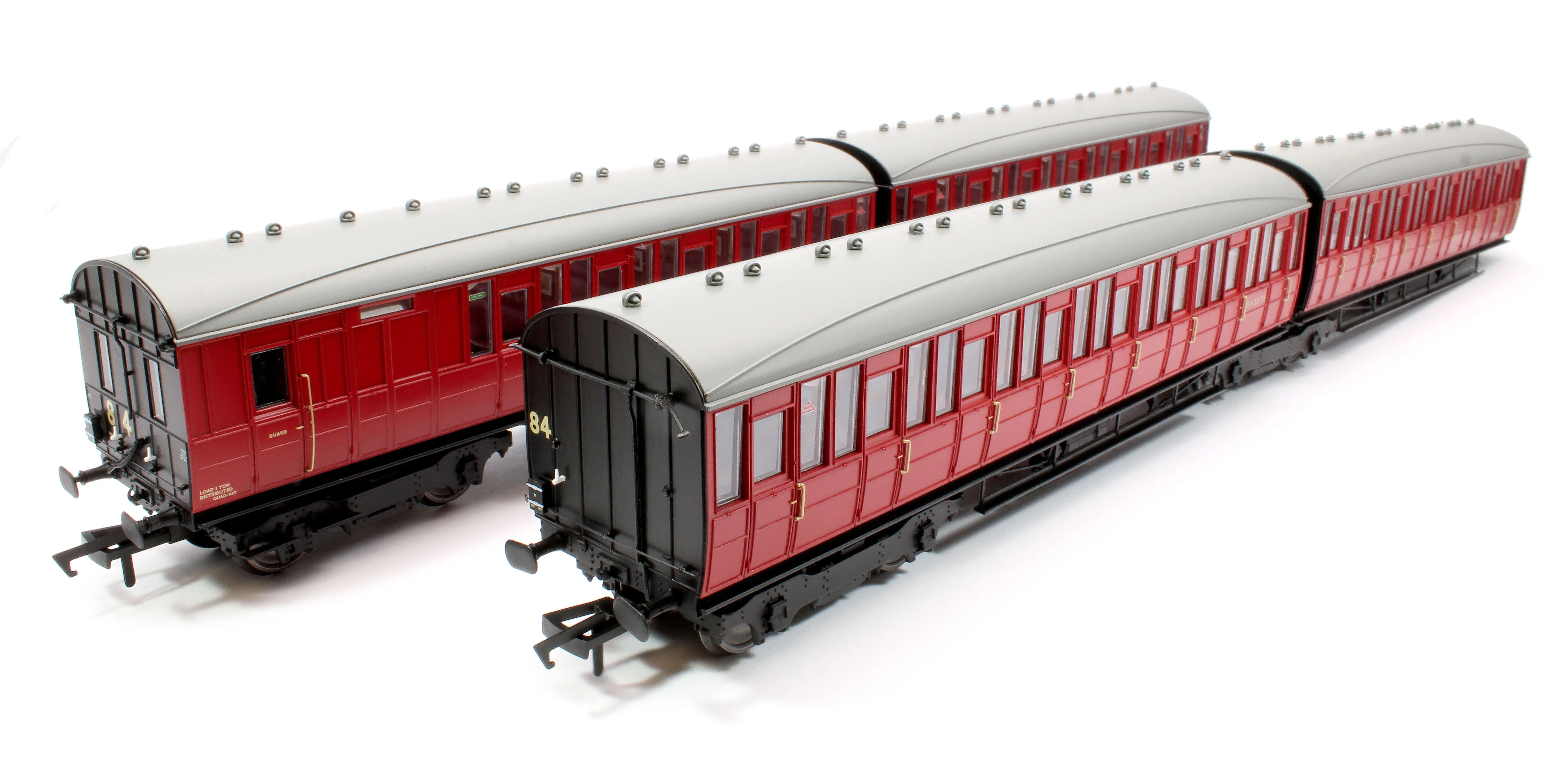 C2002A Quad Art Set No. 84A BR Crimson 4 Coach Pack