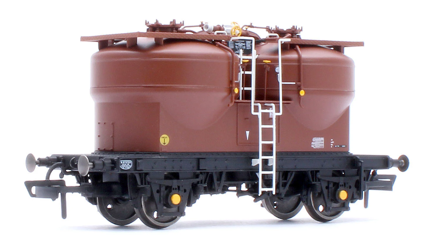 C3042A Set of 3 Prestwin Silo Wagons in BR Bauxite - TOPS - Image 7