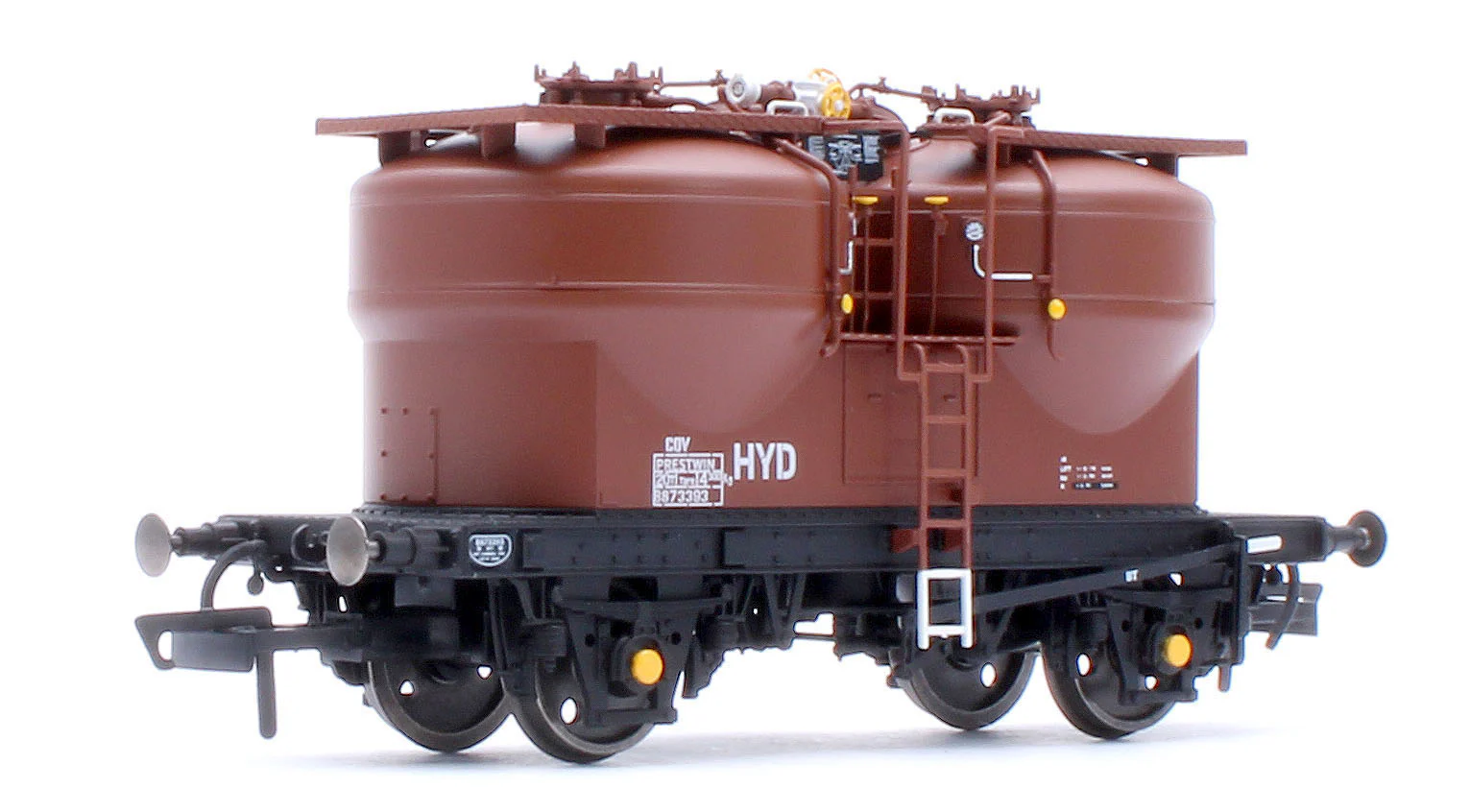 C3042C Set of 3 Prestwin Silo Wagons in BR Bauxite - TOPS - Image 3