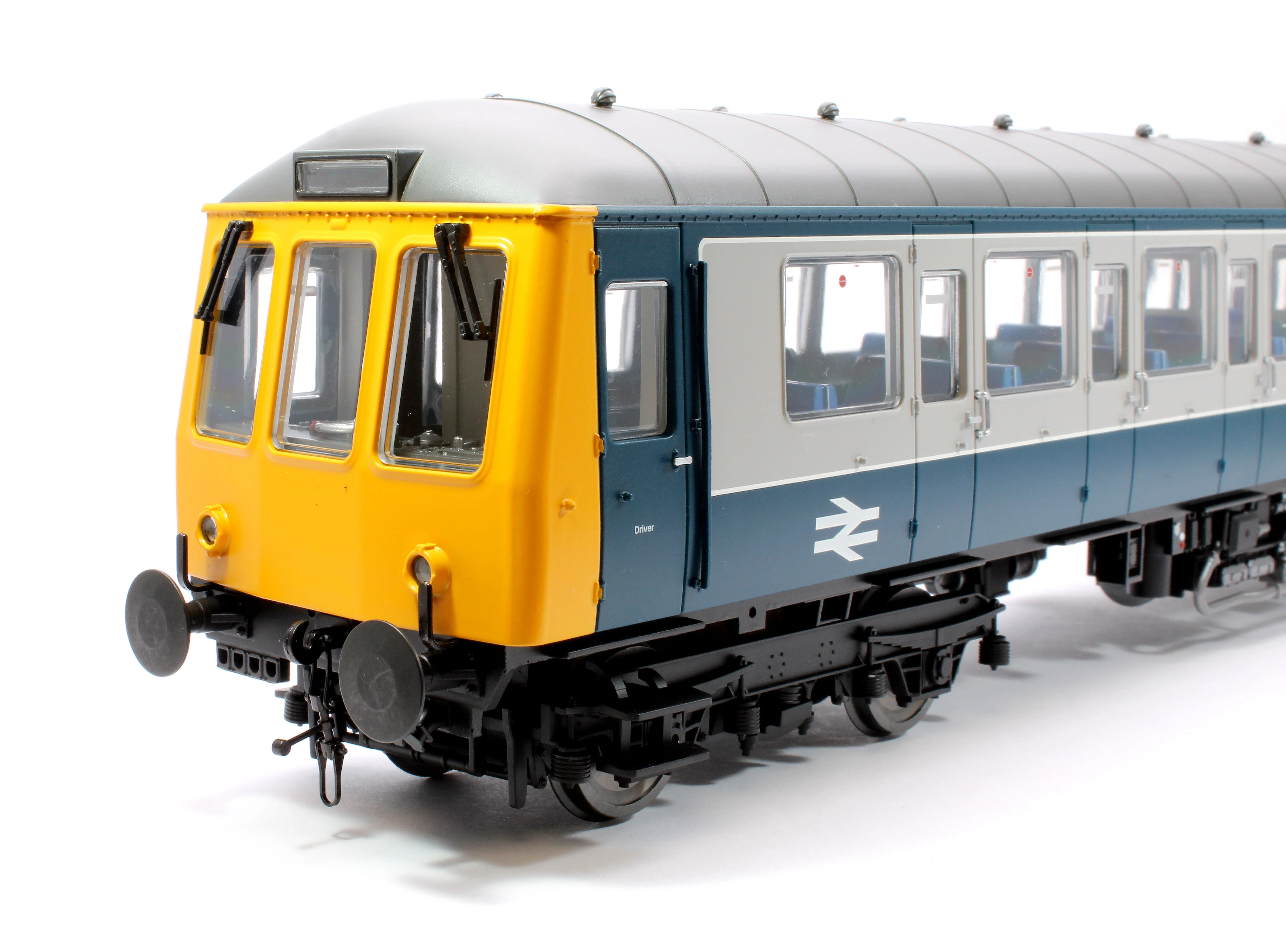 7D-015-008D Class 122 M55005 Blue/Grey Single Car DMU - DCC Fitted - Image 4