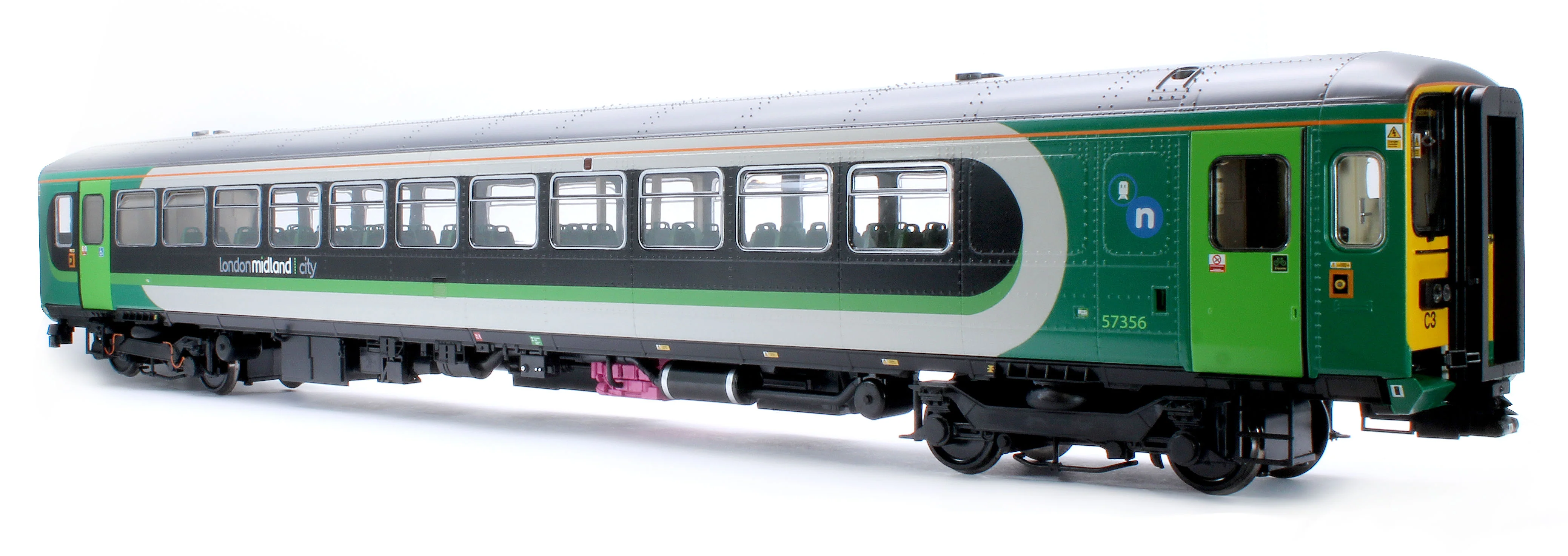 53291 Class 153 London Midland City 153356 Diesel Locomotive - Image 4