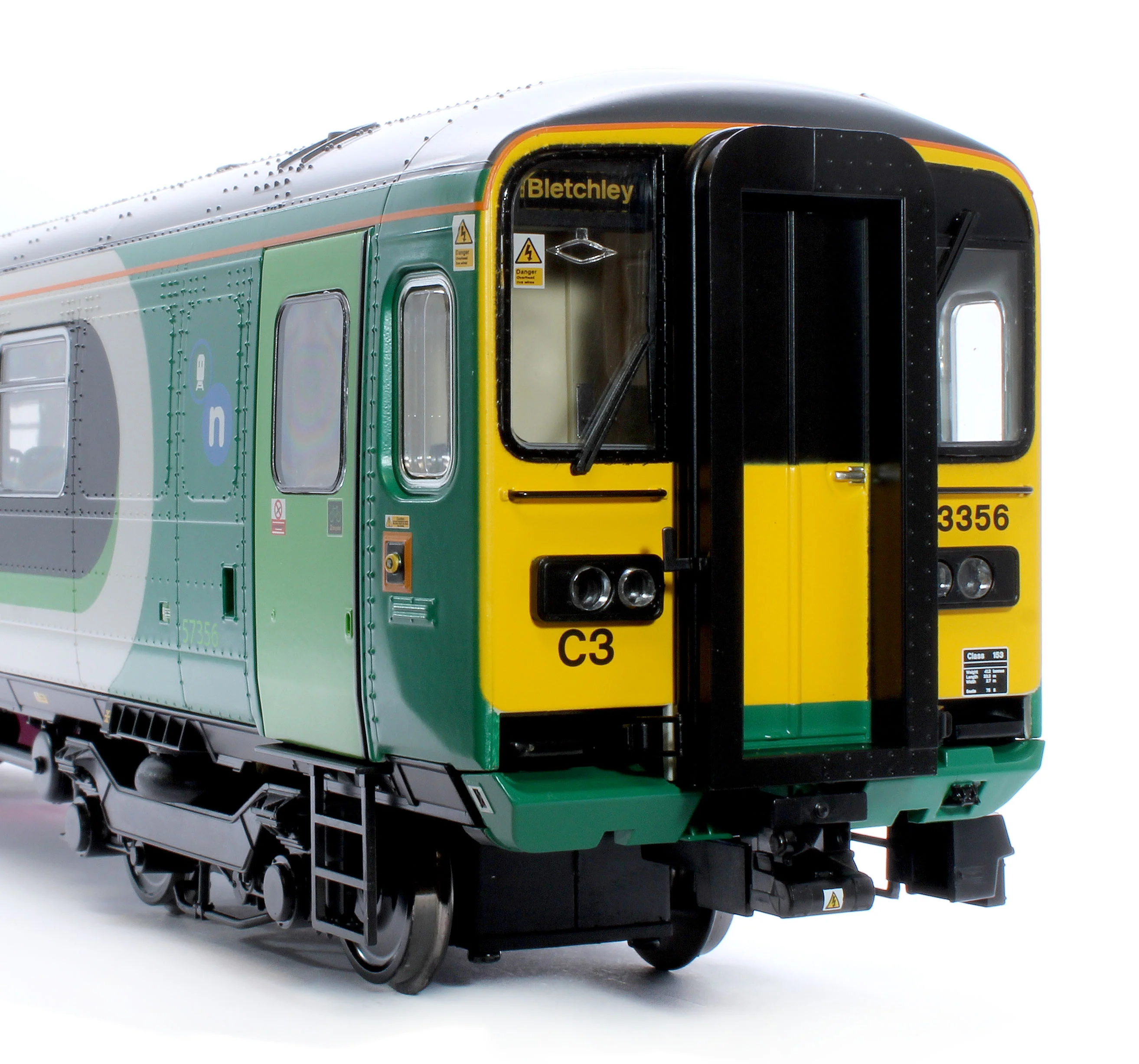 53291 Class 153 London Midland City 153356 Diesel Locomotive - Image 8