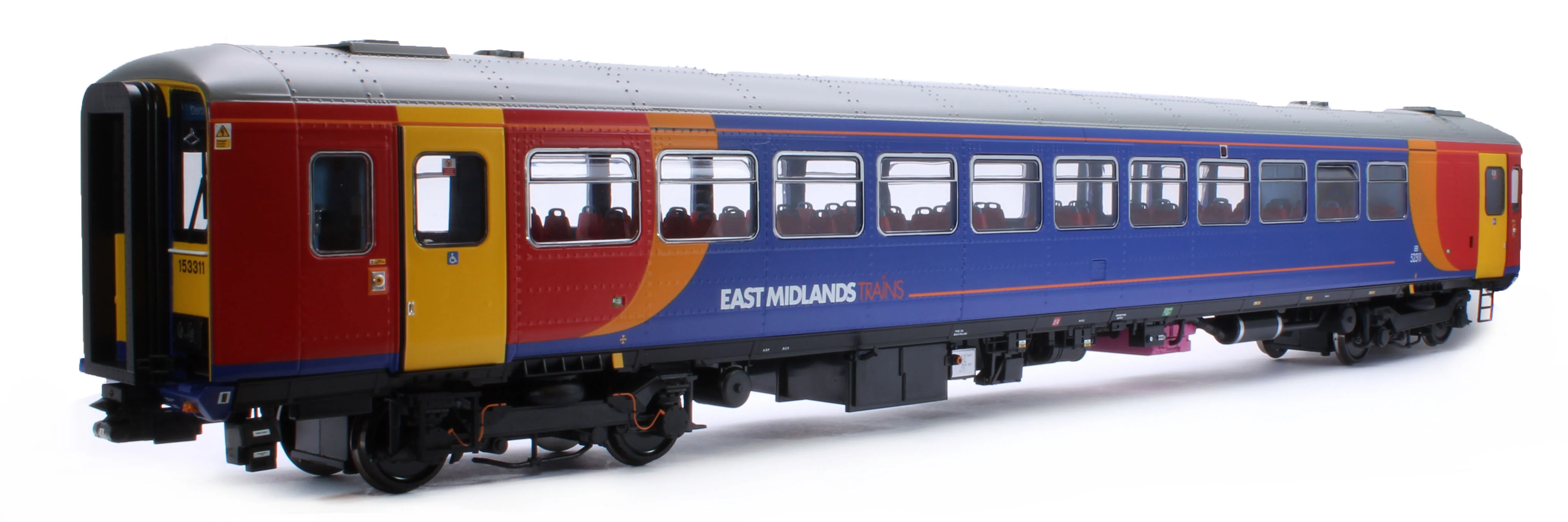53241 Class 153 Stagecoach East Midlands Trains 153311 Diesel Locomotive - Image 3