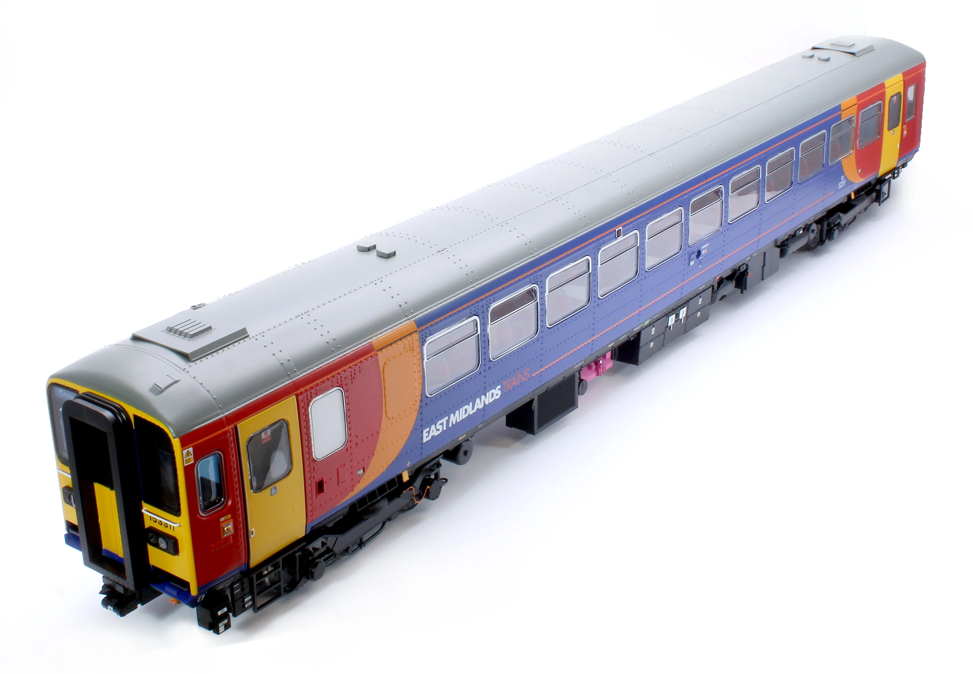 53241 Class 153 Stagecoach East Midlands Trains 153311 Diesel Locomotive - Image 9