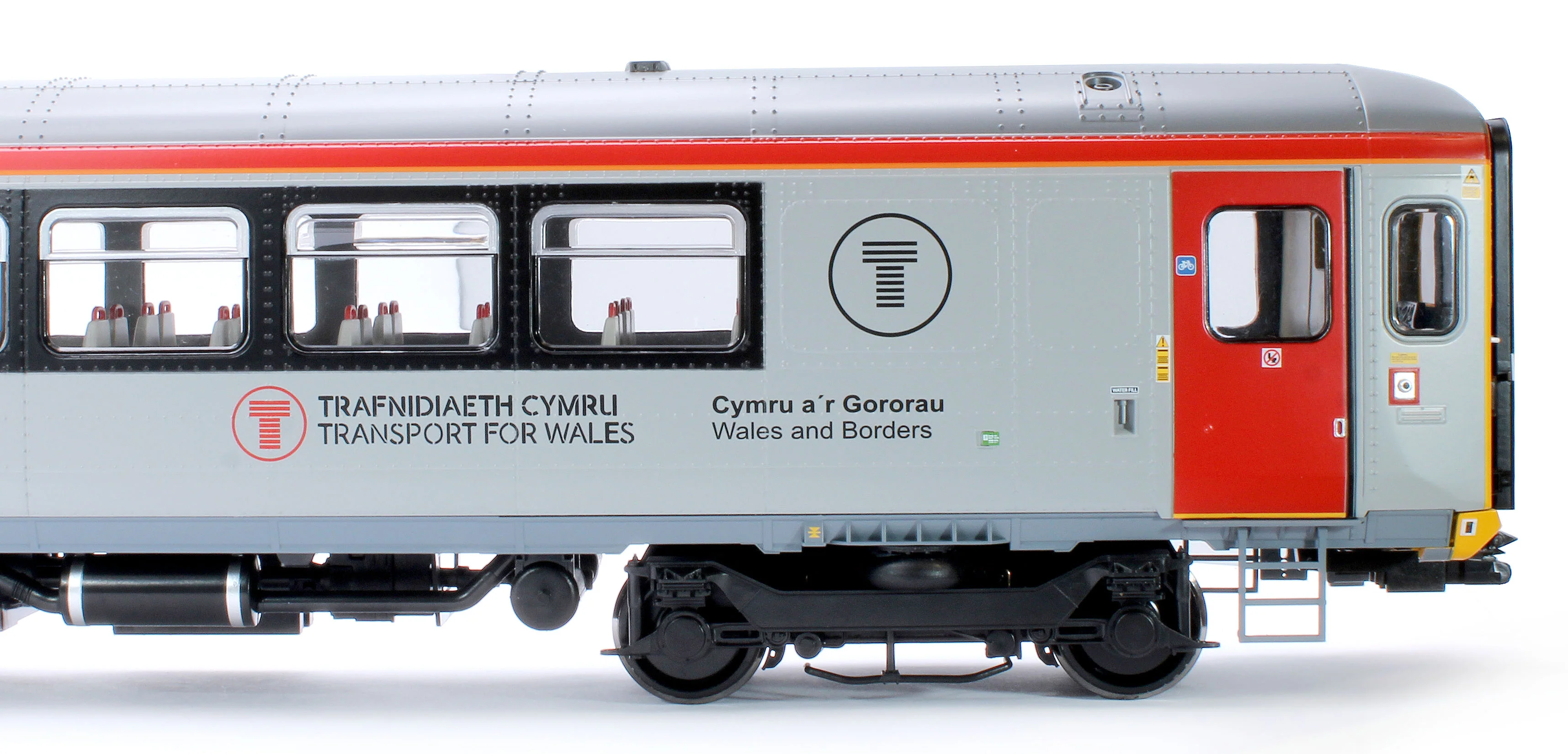 53271 Class 153 Transport for Wales Grey/Red 153906 Diesel Locomotive - Image 5