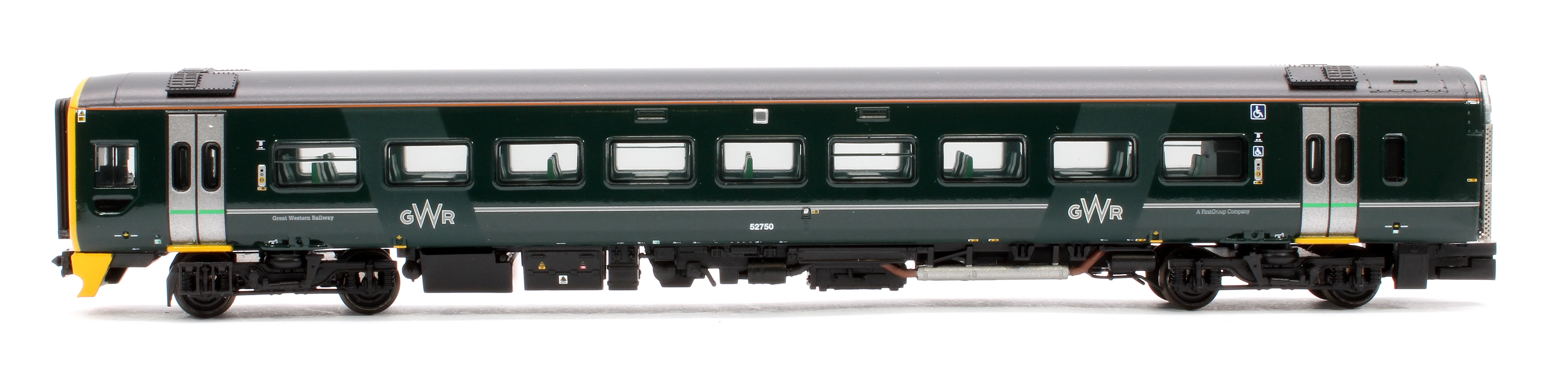 371-857A Class 158 2-Car DMU 158750 GWR Green (FirstGroup) - Image 3