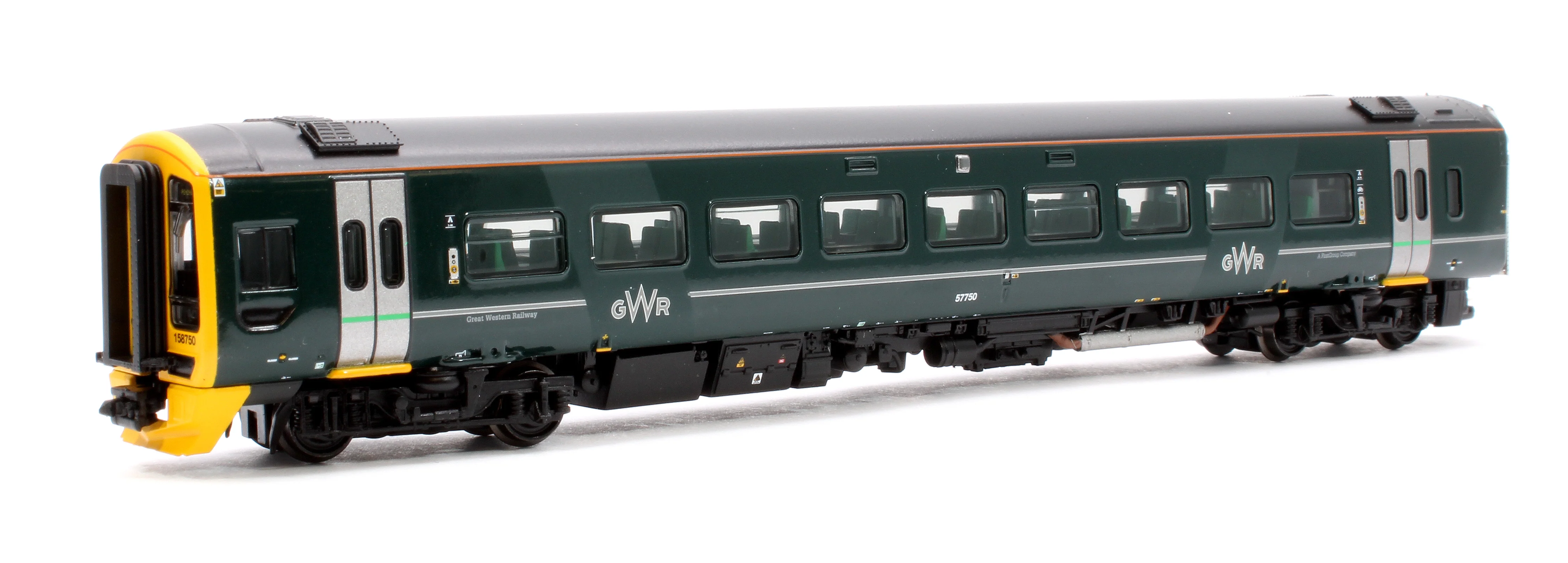 371-857A Class 158 2-Car DMU 158750 GWR Green (FirstGroup) - Image 5