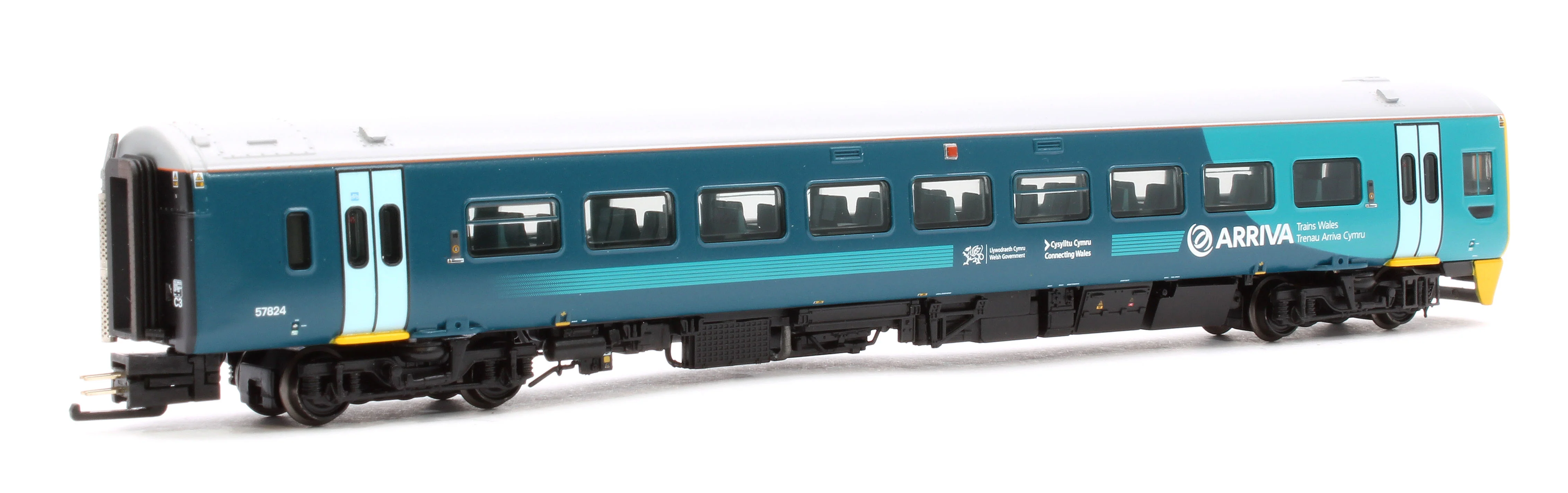 371-854SF Class 158 2-Car DMU 158824 Arriva Trains Wales (Revised) - DCC Sound - Image 7