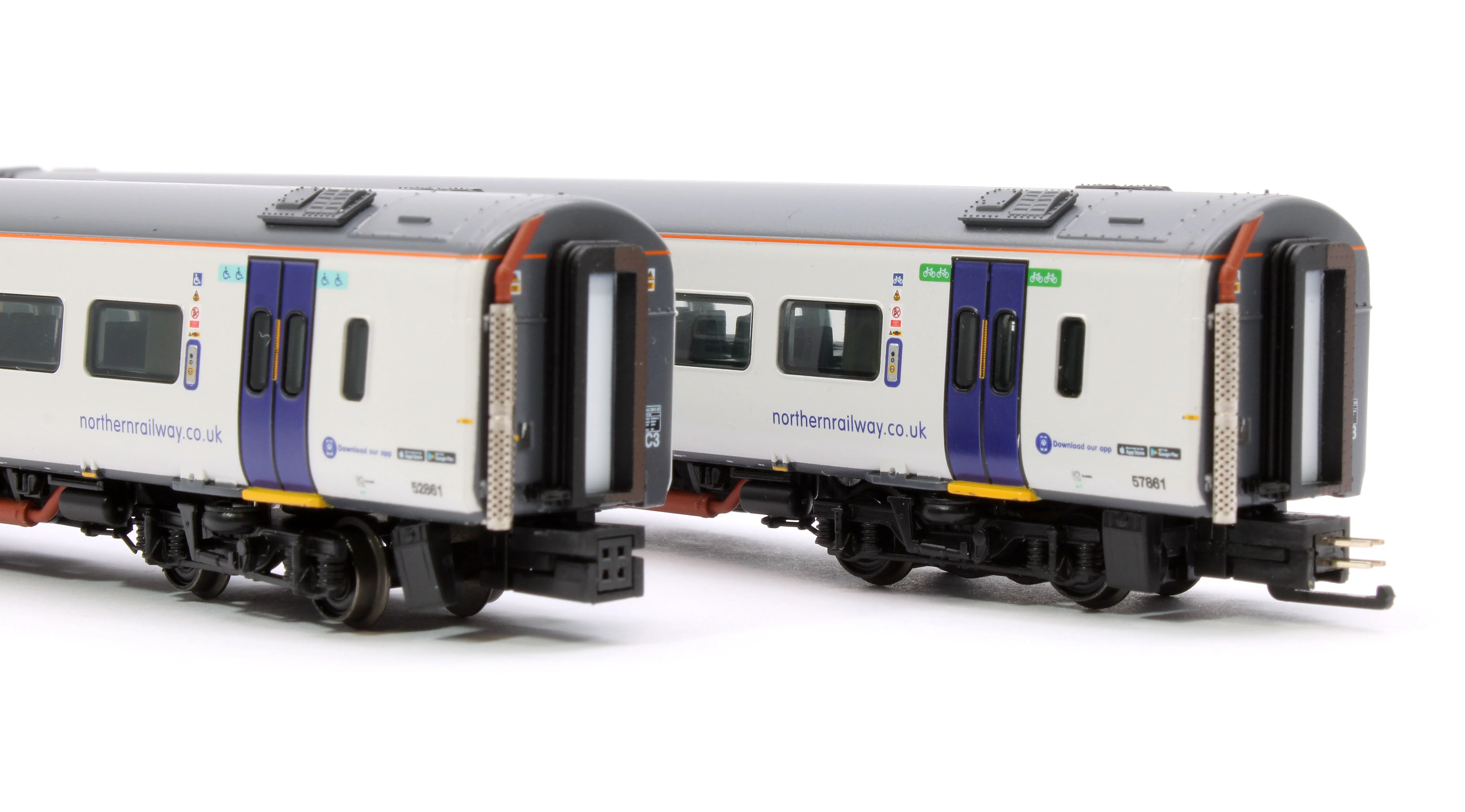 371-858ASF Class 158 2-Car DMU 158861 Northern - DCC Sound - Image 8