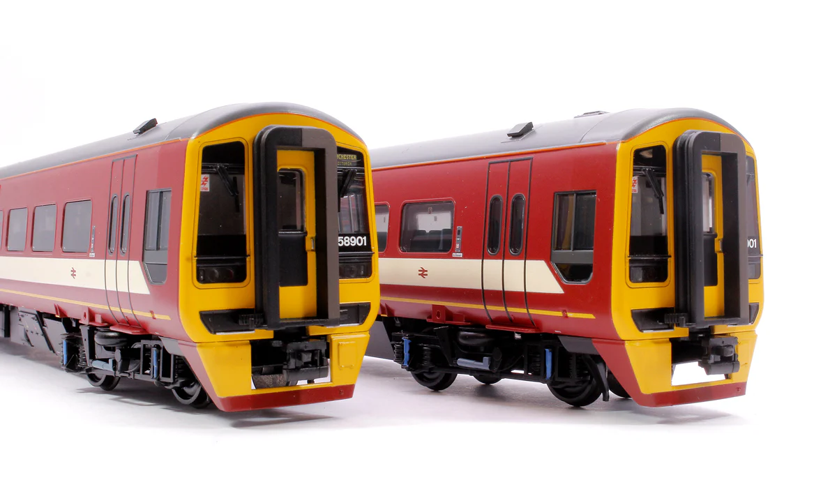 31-502A Class 158 2-Car DMU 158901 BR WYPTE Metro - Image 8