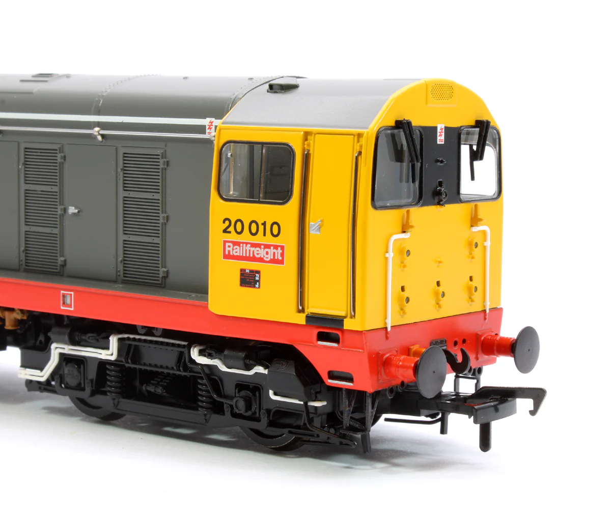 35-357A Class 20/0 Disc Headcode 20010 BR Railfreight (Red Stripe) Diesel Locomotive - Image 7