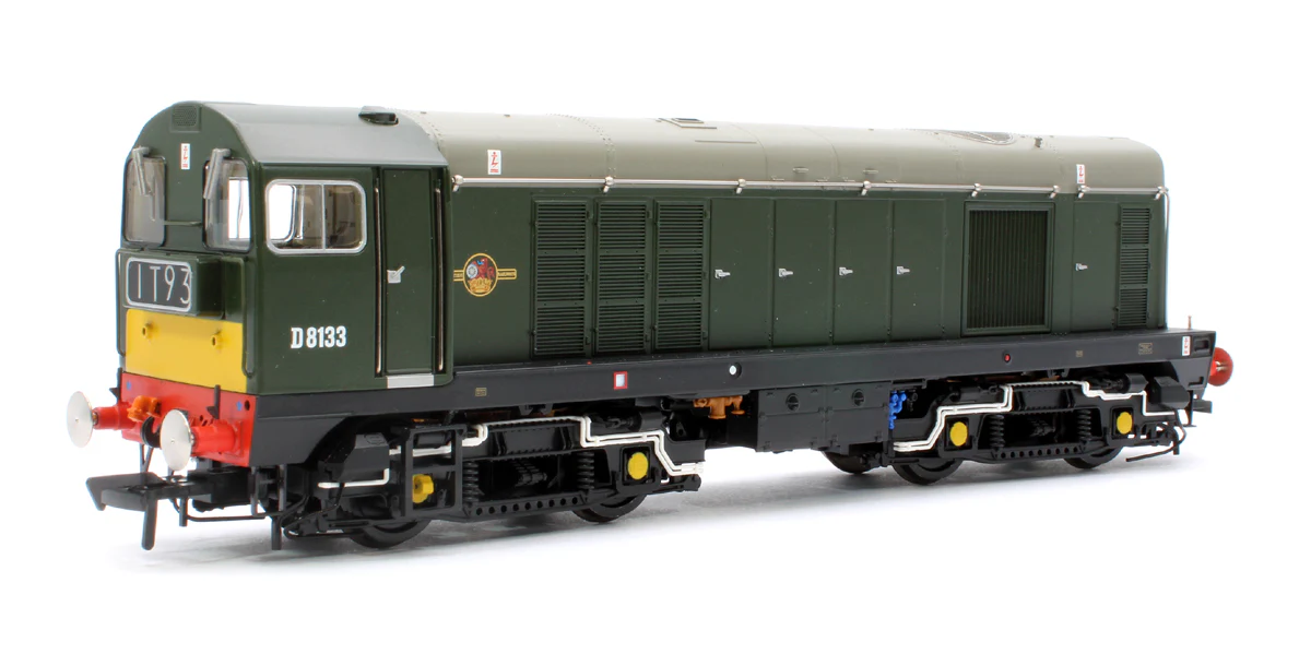 35-353 Class 20/0 Headcode Box D8133 BR Green (Small Yellow Panels) Diesel Locomotive - Image 3