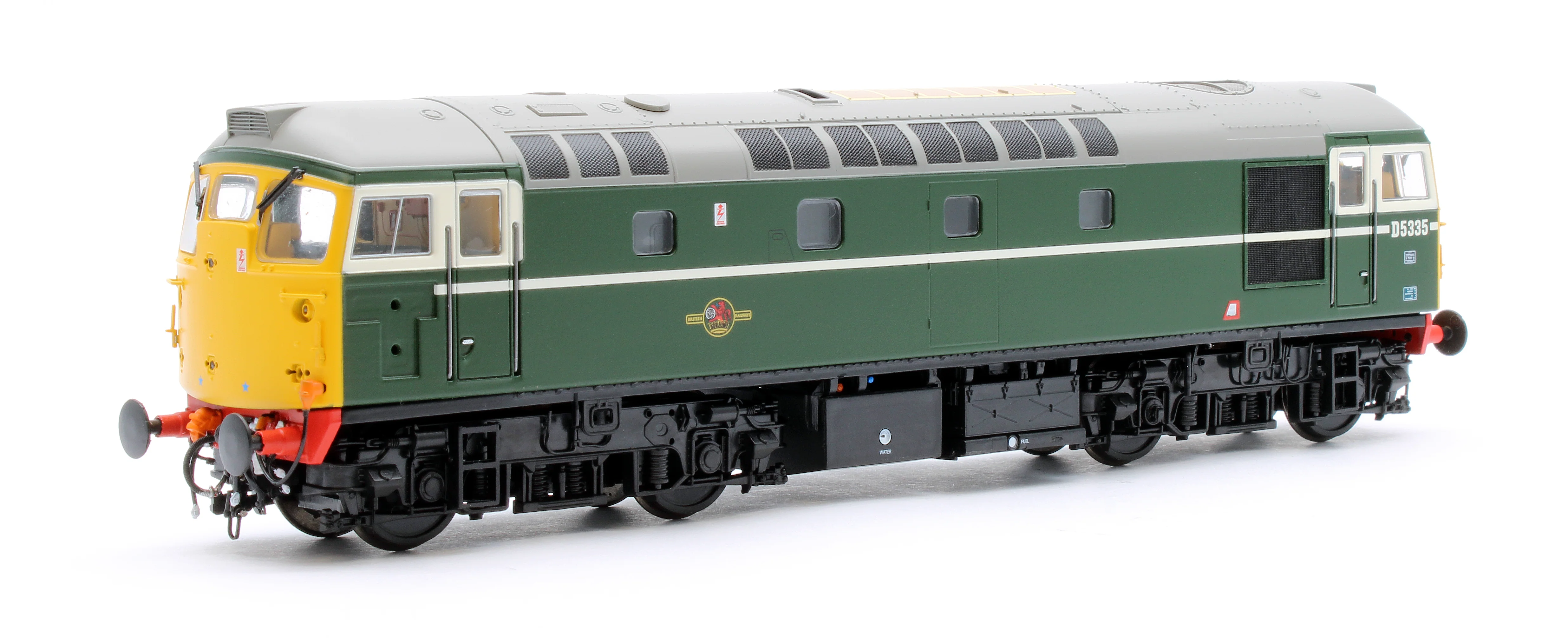 2642 Class 26 BR Green D5335 (full yellow ends) Diesel Locomotive - Image 3