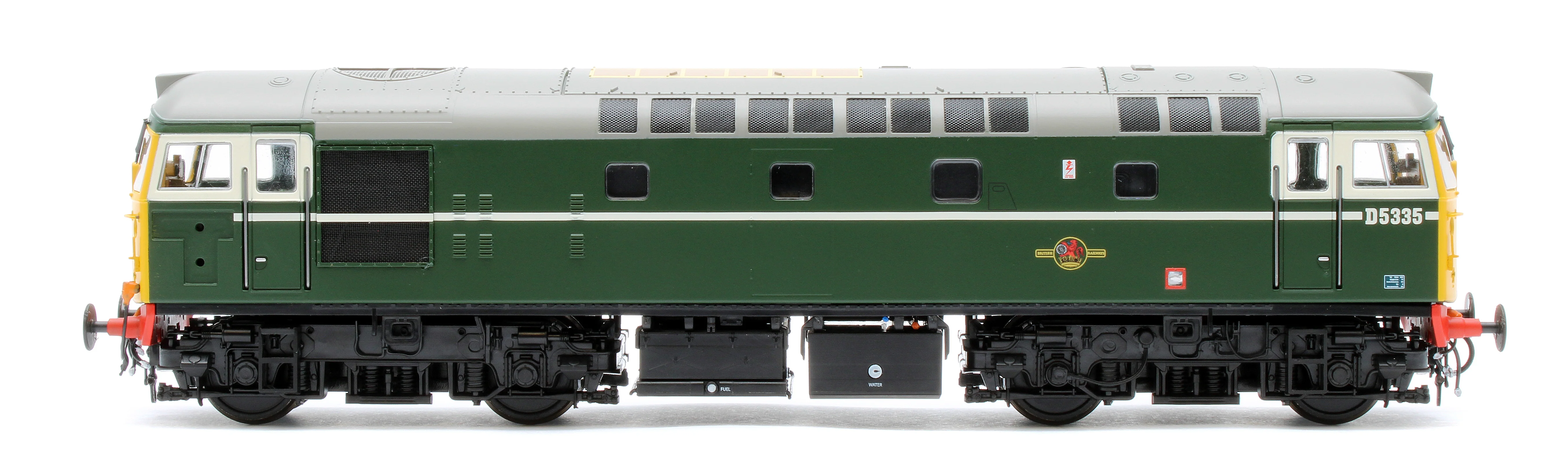 2642 Class 26 BR Green D5335 (full yellow ends) Diesel Locomotive - Image 4