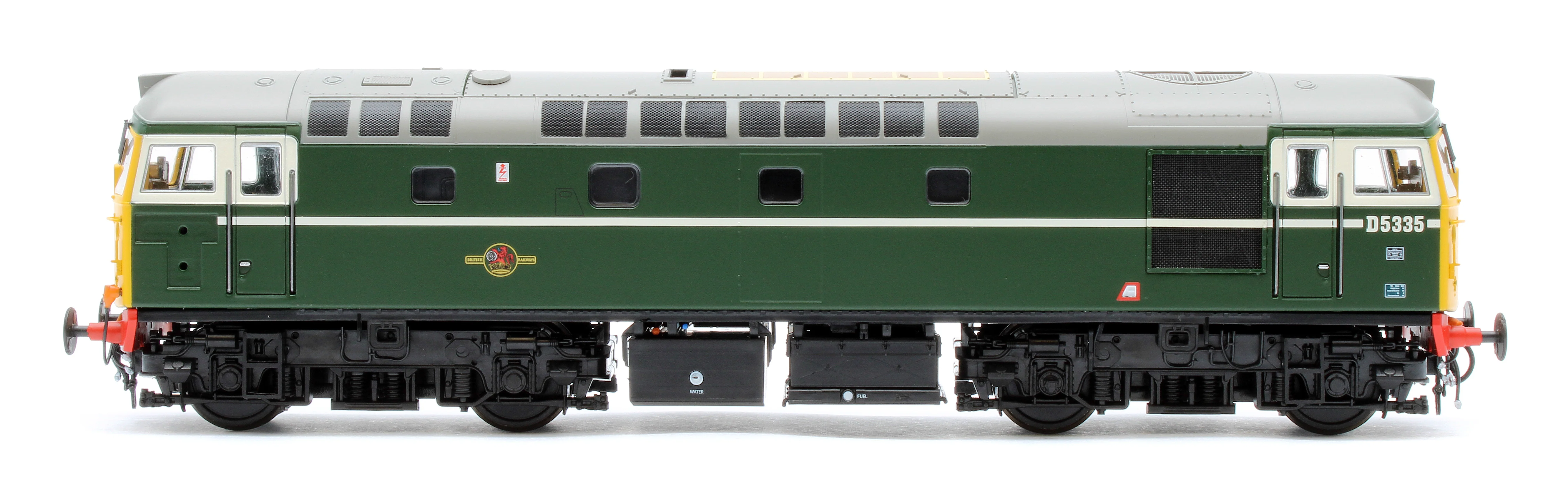 2642 Class 26 BR Green D5335 (full yellow ends) Diesel Locomotive - Image 5