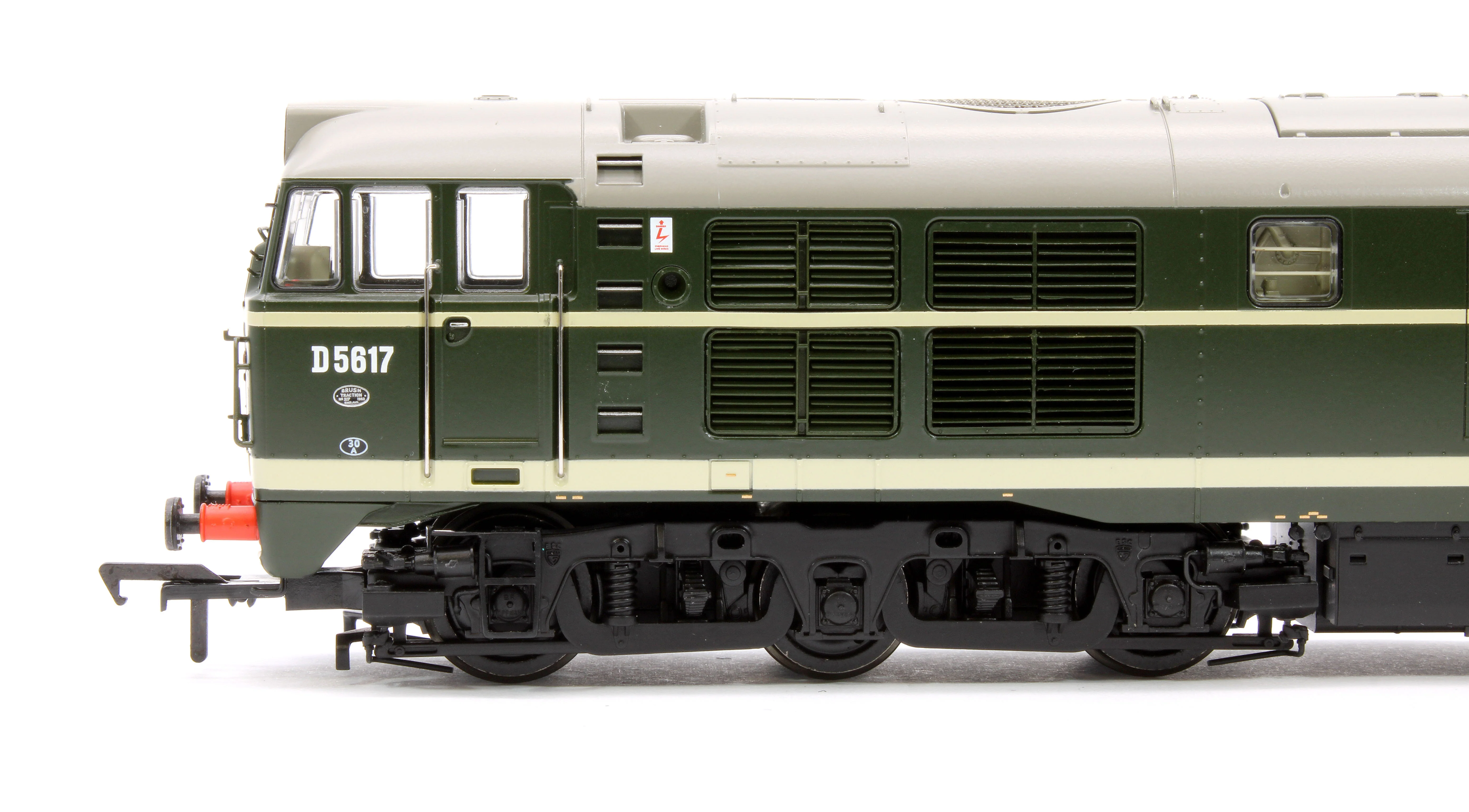 35-801ASFX Class 30 D5617 BR Green (Late Crest) Diesel Locomotive - DCC Sound Deluxe - Image 7