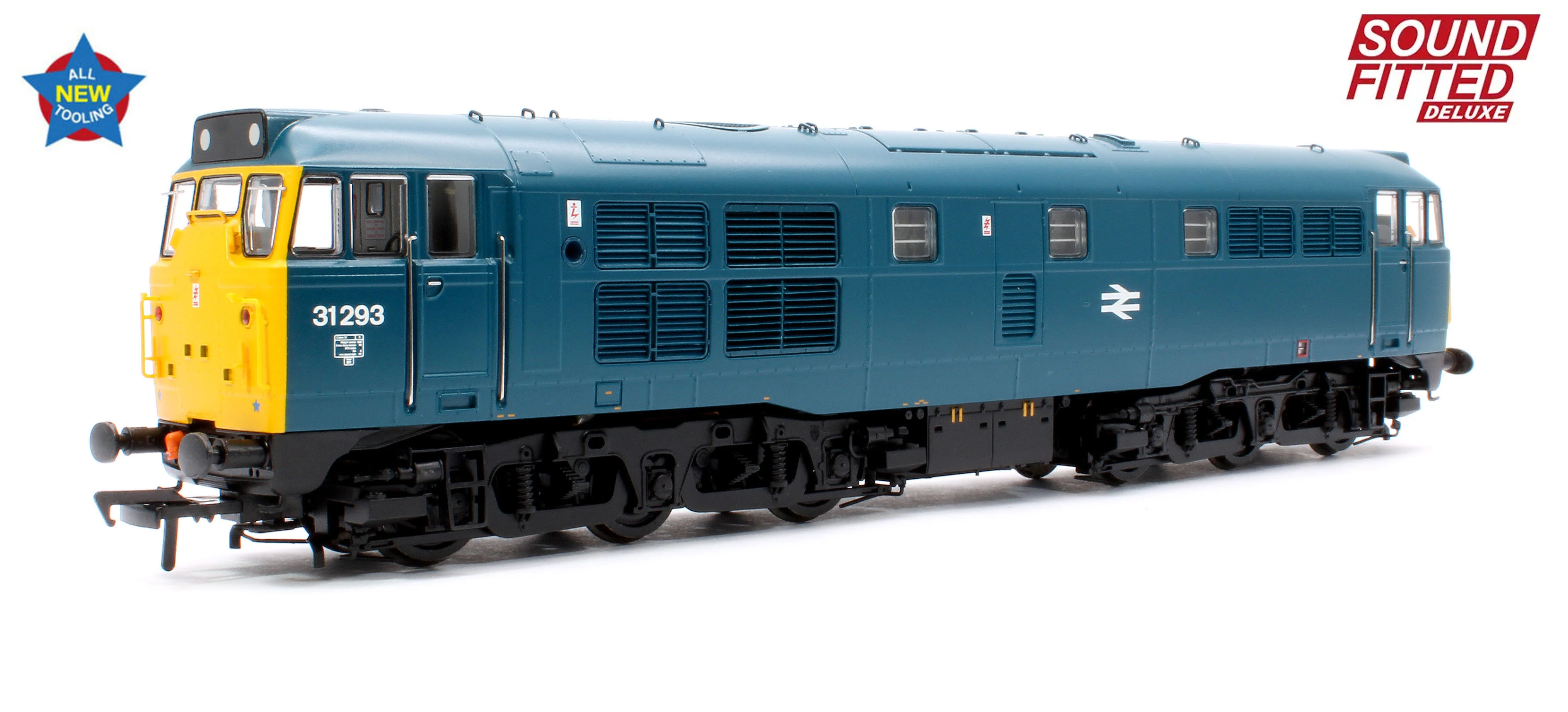 35-805ASFX Class 31/1 31293 BR Blue Diesel Locomotive - DCC Sound Deluxe