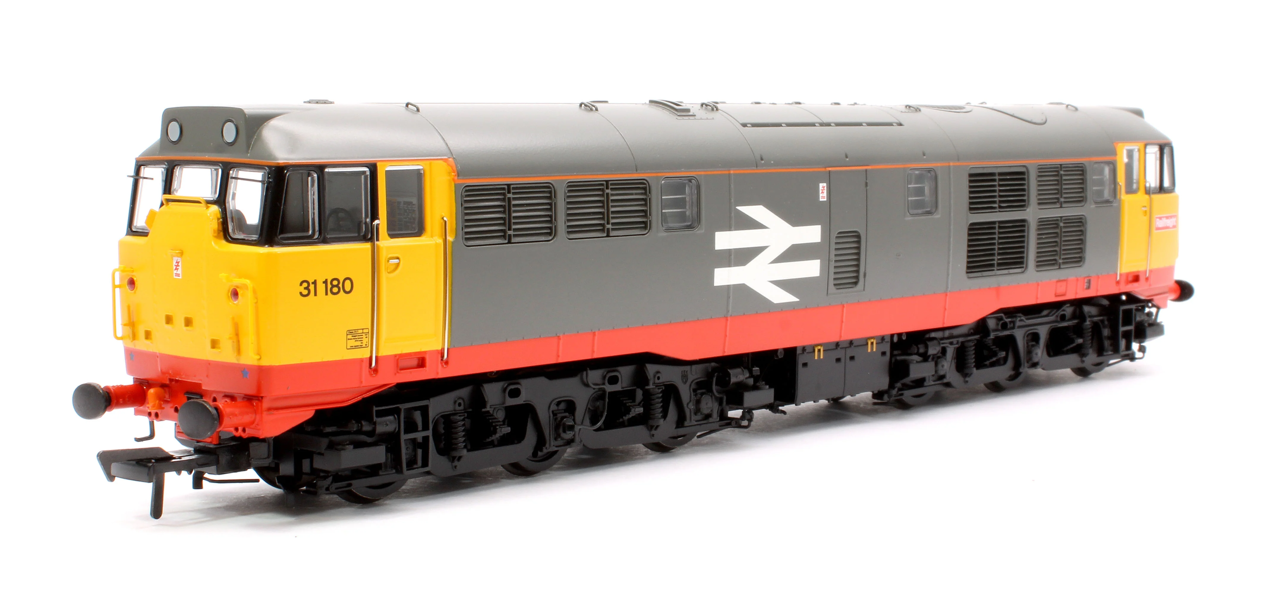 35-821 Class 31/1 Refurbished 31180 BR Railfreight (Red Stripe) Diesel Locomotive - Image 3