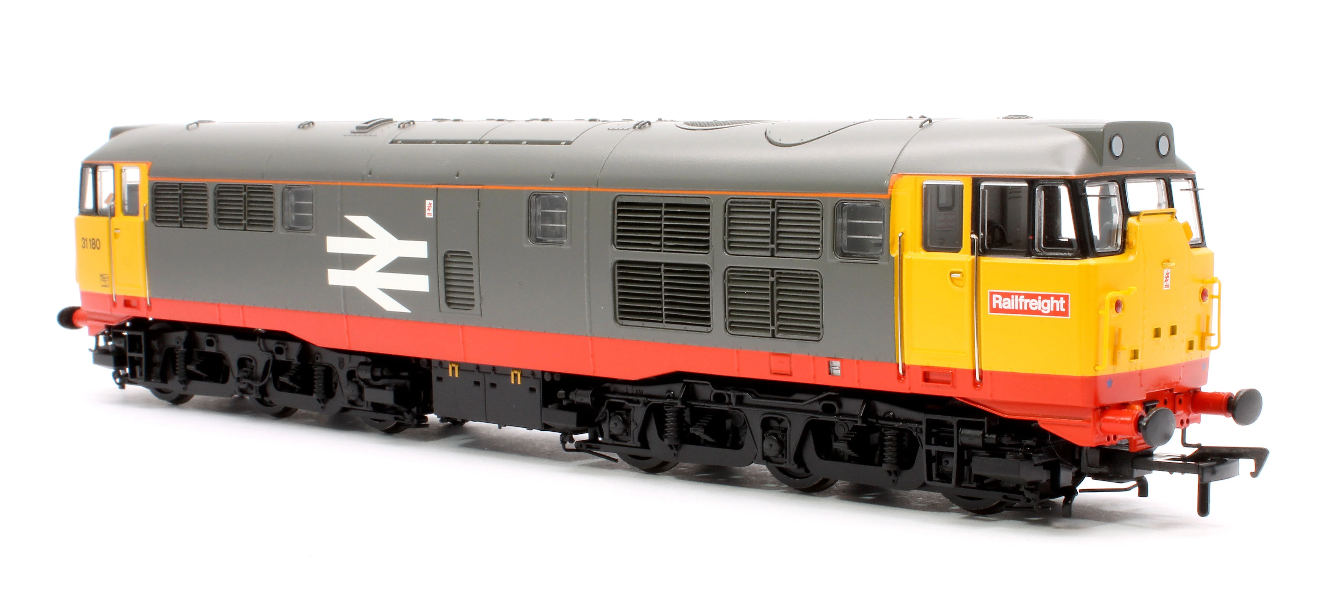 35-821SF Class 31/1 Refurbished 31180 BR Railfreight (Red Stripe) Diesel Locomotive - DCC Sound - Image 4