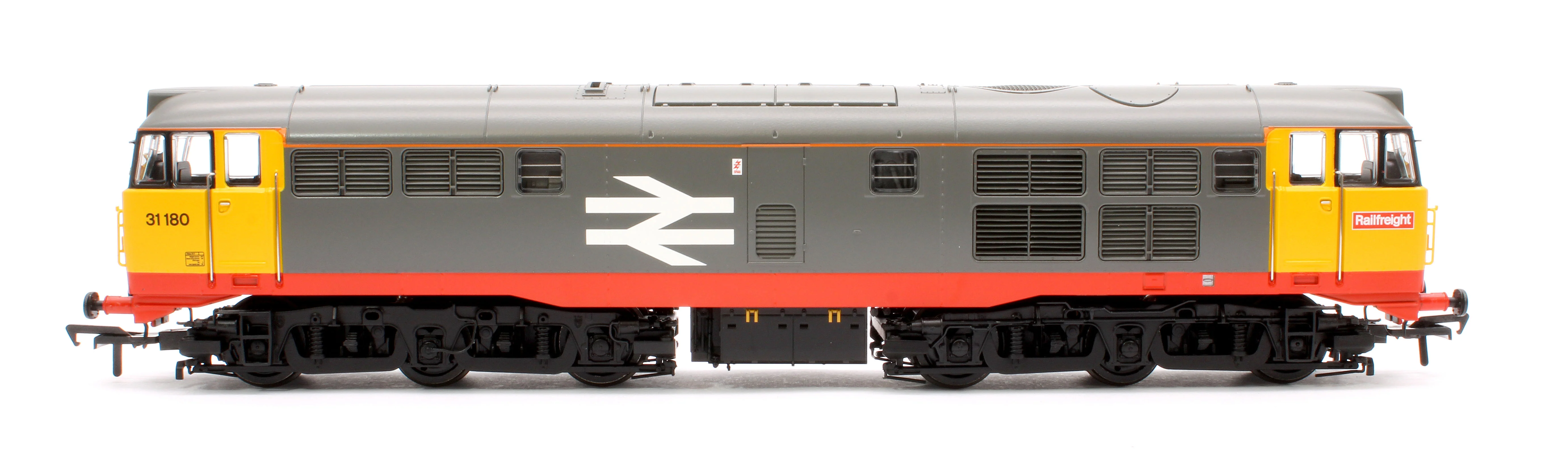 35-821SF Class 31/1 Refurbished 31180 BR Railfreight (Red Stripe) Diesel Locomotive - DCC Sound - Image 5