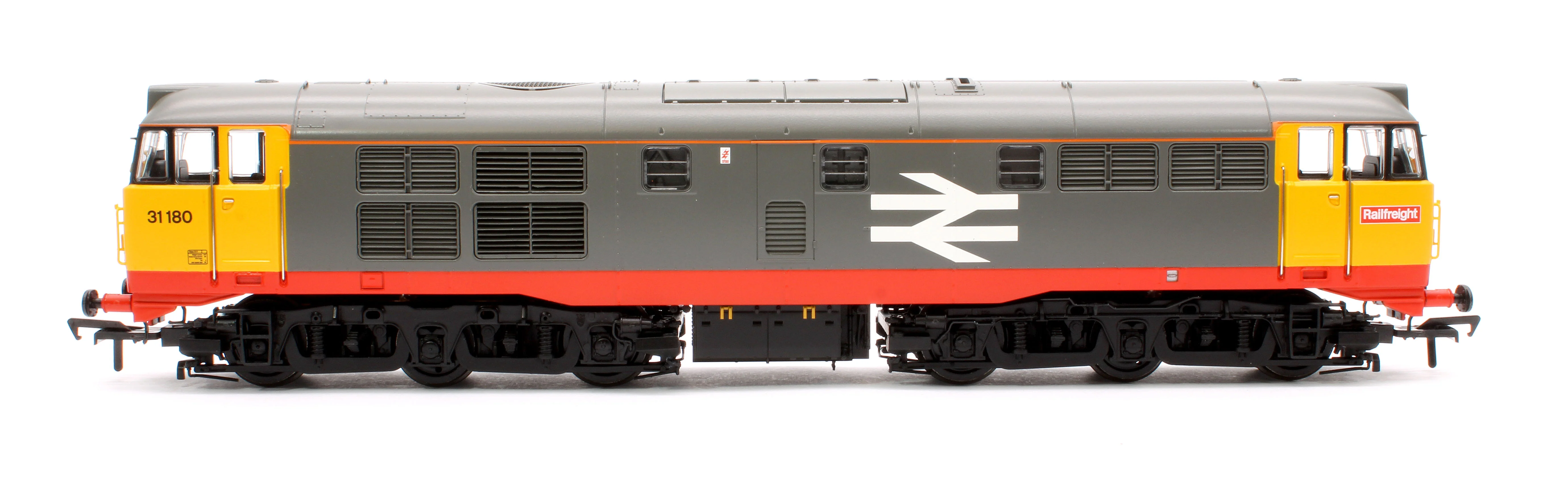 35-821SF Class 31/1 Refurbished 31180 BR Railfreight (Red Stripe) Diesel Locomotive - DCC Sound - Image 6