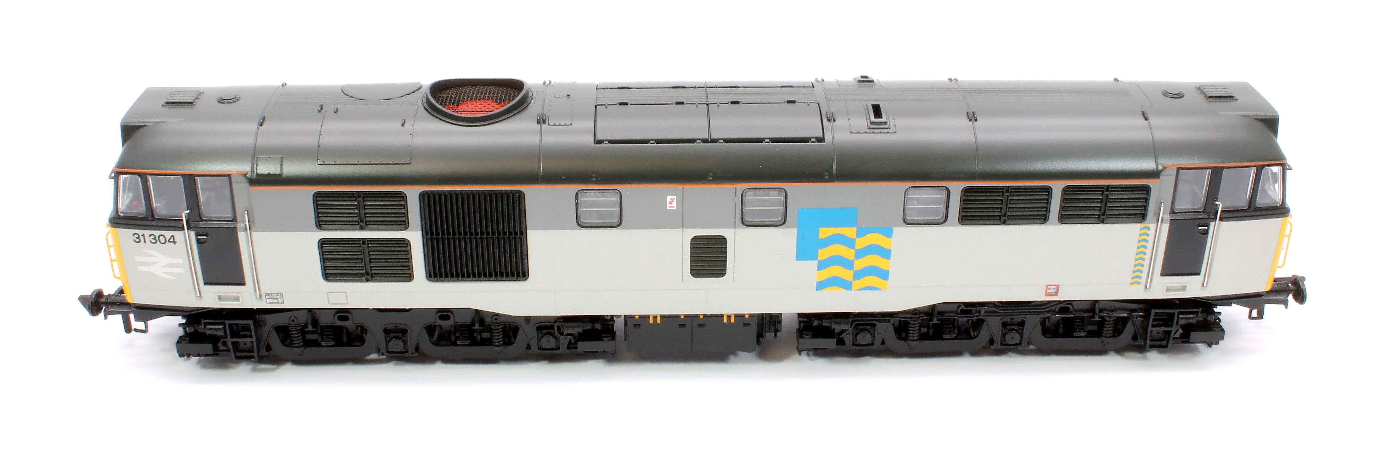 35-823ASF Class 31/1 Refurbished 31304 BR Railfreight Petroleum Sector Diesel Locomotive - DCC Sound - Image 11