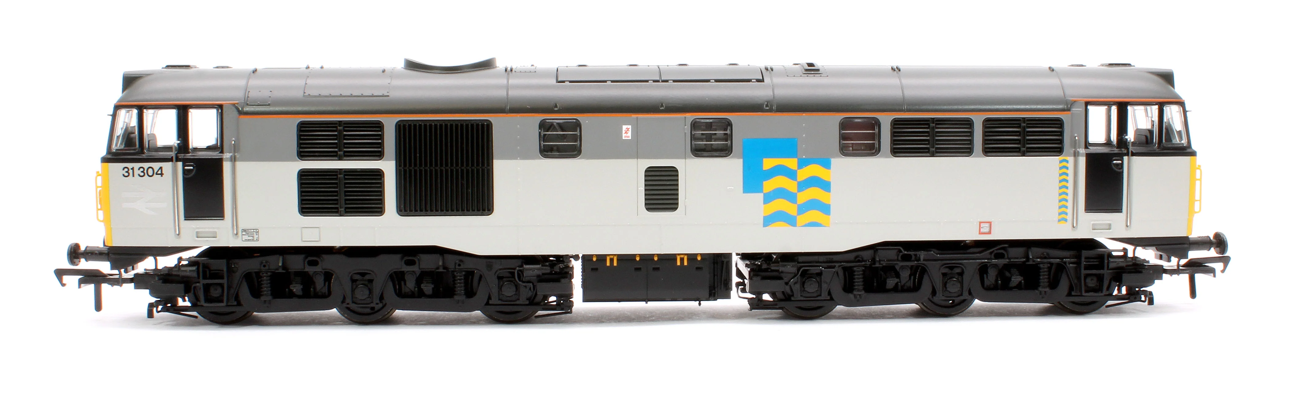 35-823ASFX Class 31/1 Refurbished 31304 BR Railfreight Petroleum Sector Diesel Locomotive - DCC Sound Deluxe - Image 6