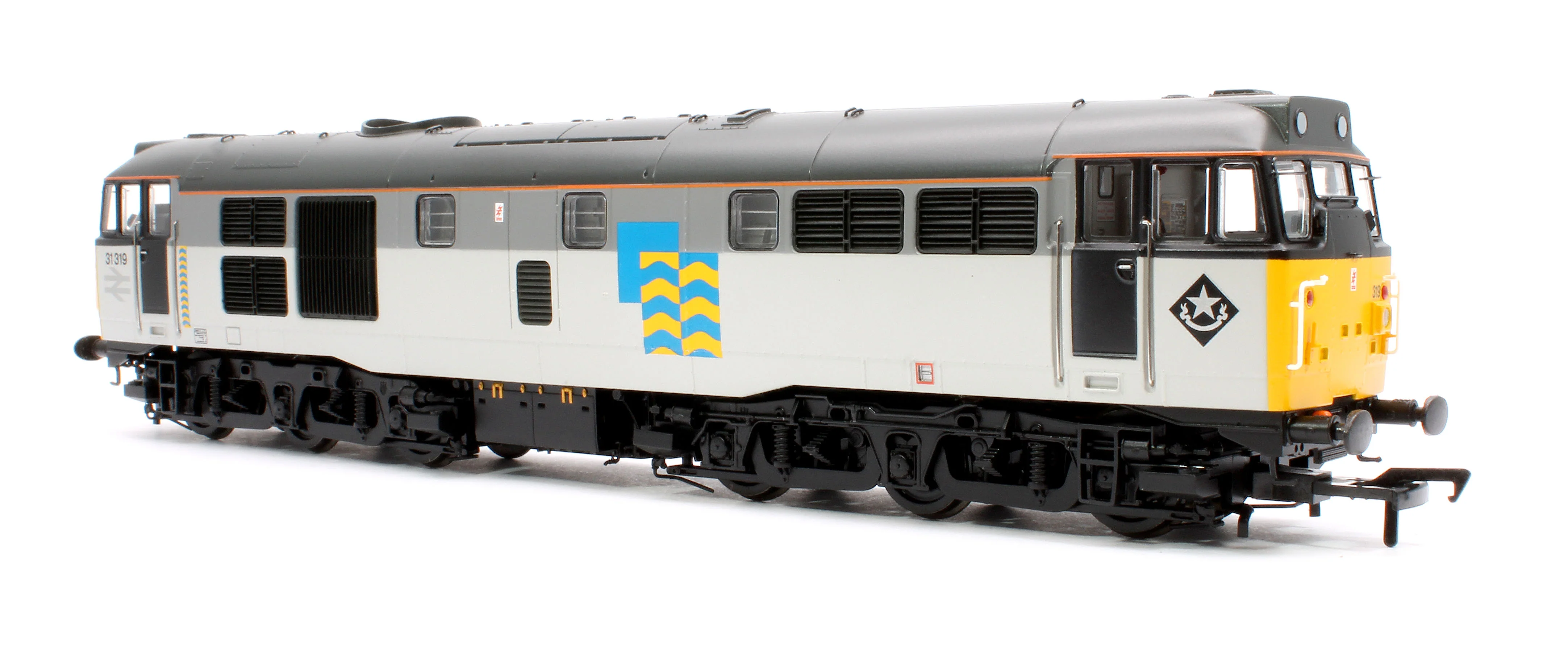 35-823SFX Class 31/1 Refurbished 31319 BR Railfreight Petroleum Sector Diesel Locomotive - DCC Sound Deluxe - Image 2