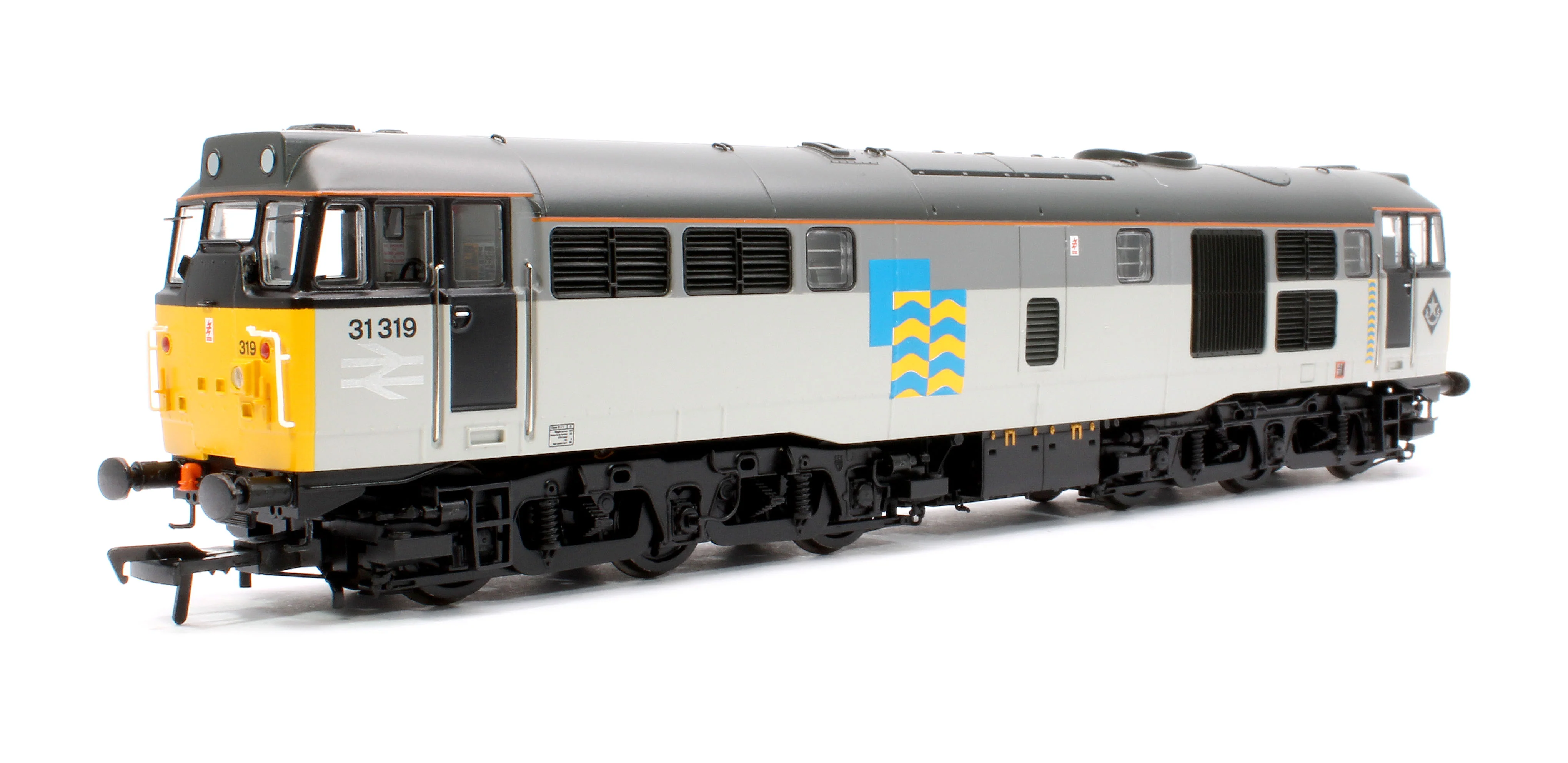 35-823SFX Class 31/1 Refurbished 31319 BR Railfreight Petroleum Sector Diesel Locomotive - DCC Sound Deluxe - Image 3