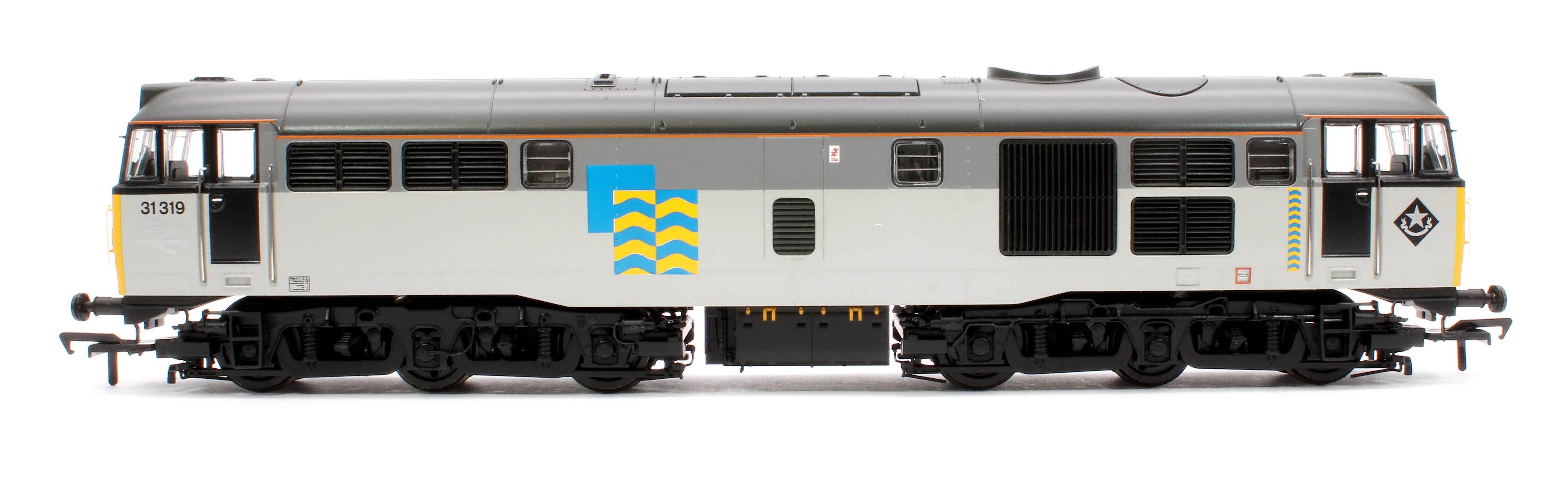 35-823SFX Class 31/1 Refurbished 31319 BR Railfreight Petroleum Sector Diesel Locomotive - DCC Sound Deluxe - Image 5