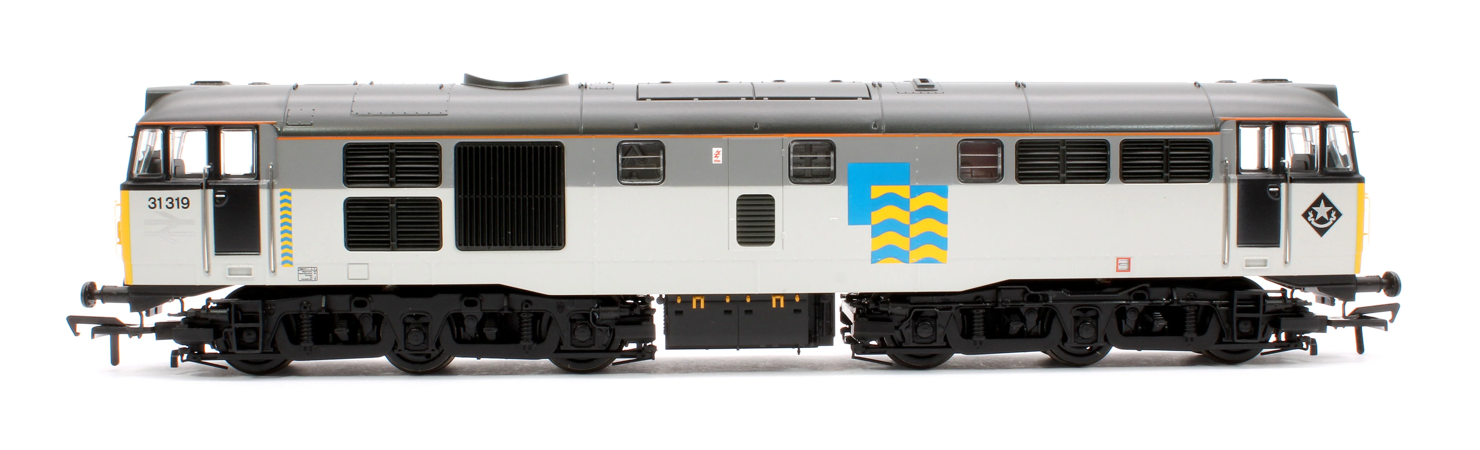 35-823SFX Class 31/1 Refurbished 31319 BR Railfreight Petroleum Sector Diesel Locomotive - DCC Sound Deluxe - Image 6