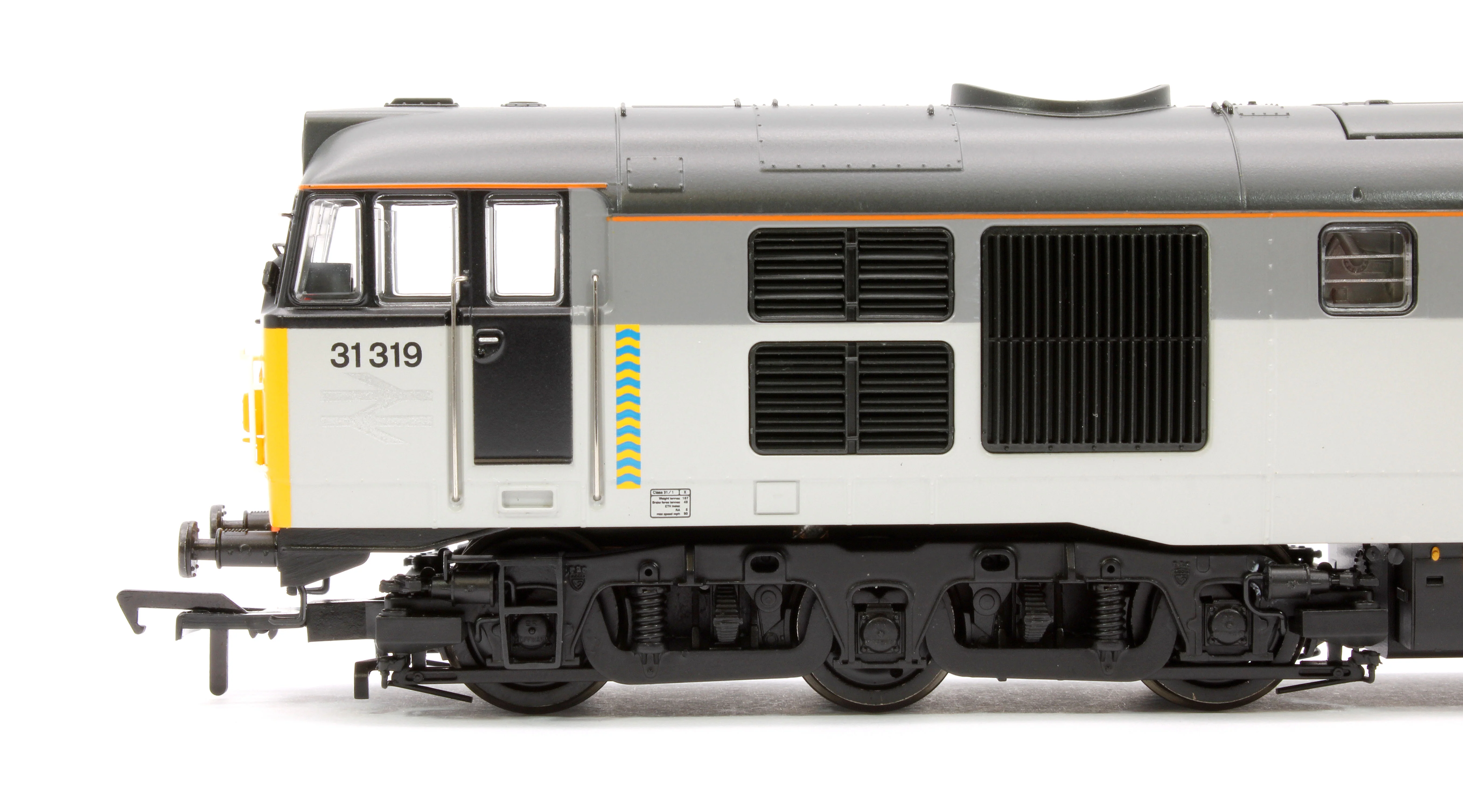 35-823SFX Class 31/1 Refurbished 31319 BR Railfreight Petroleum Sector Diesel Locomotive - DCC Sound Deluxe - Image 7