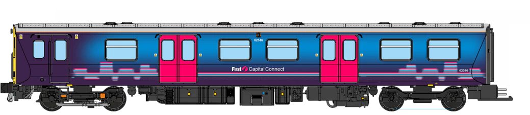 RT-N-313-331DC Class 313030 First Capital Connect 'Urban Lights' Livery 3 Car EMU Set - Image 2