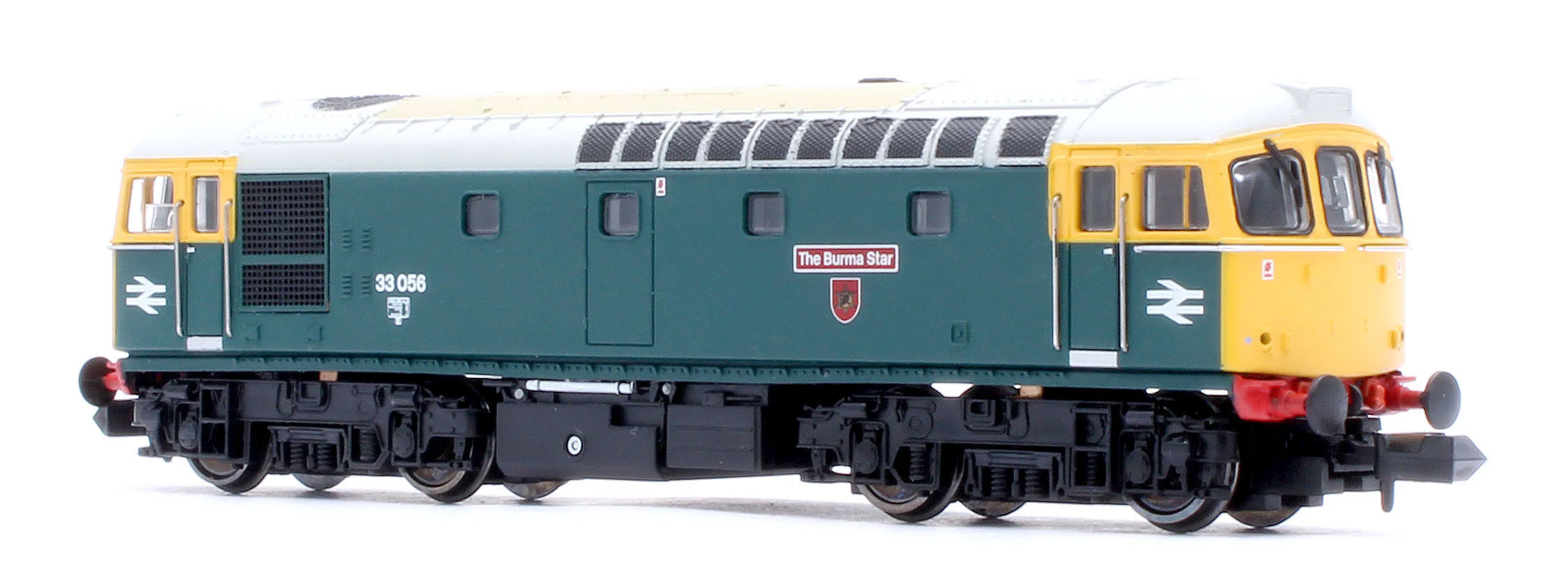 2D-001-011D Class 33/0 33056 BR Blue Full Yellow Ends The Burma Star Diesel Locomotive - DCC Fitted - Image 3