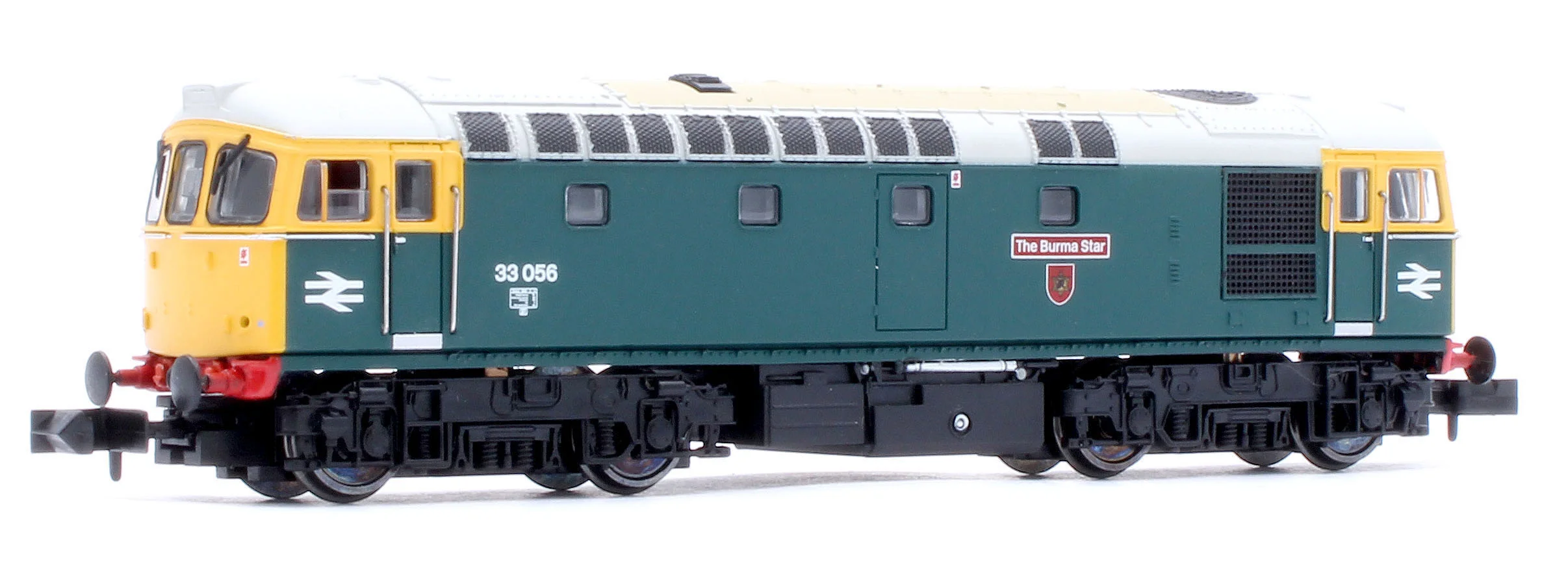2D-001-011D Class 33/0 33056 BR Blue Full Yellow Ends The Burma Star Diesel Locomotive - DCC Fitted - Image 4